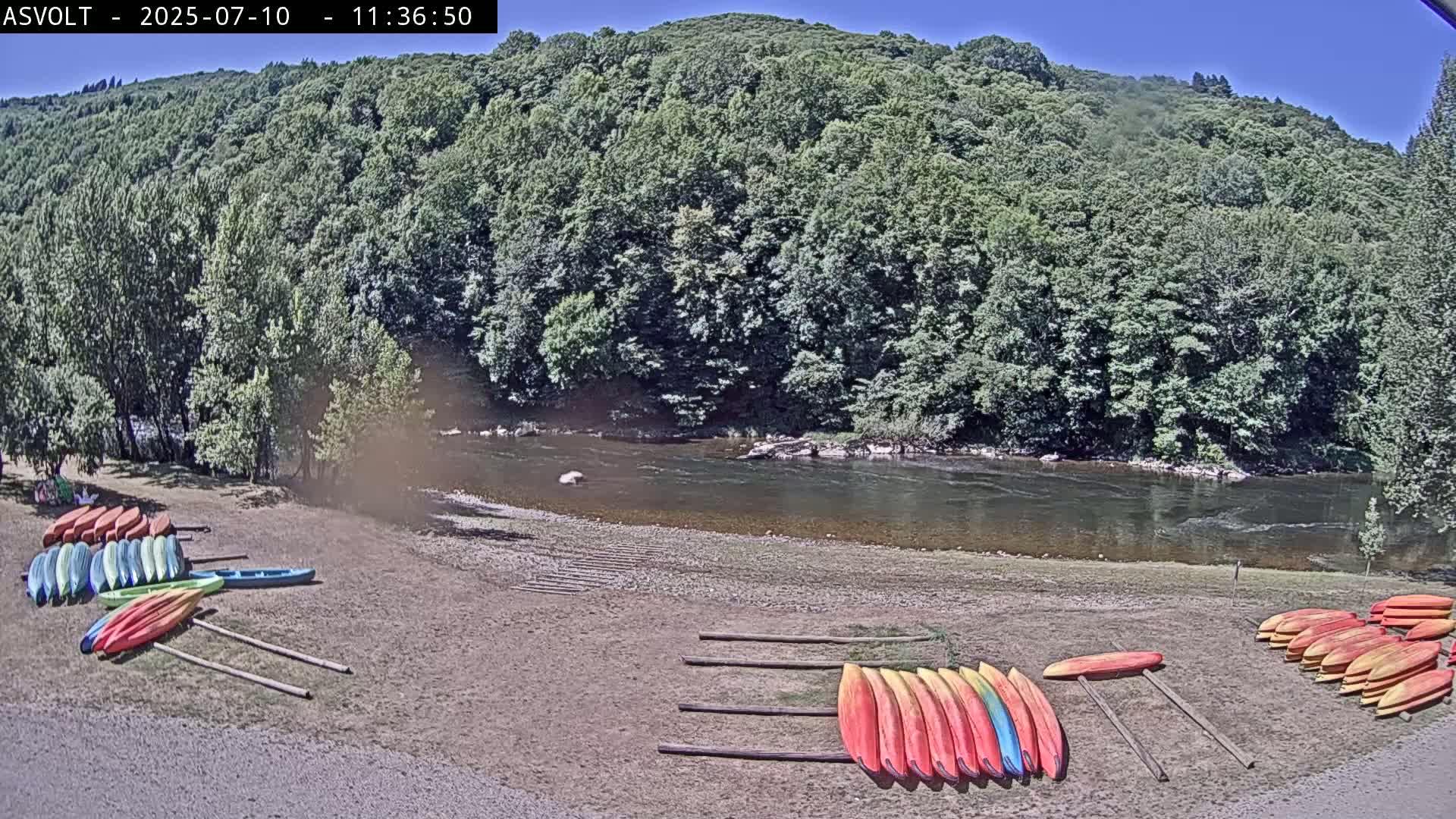 Montarnal Historic Village & Lot Riviere (River) Live Cam - Rodez, Aveyron, Occitanie, France