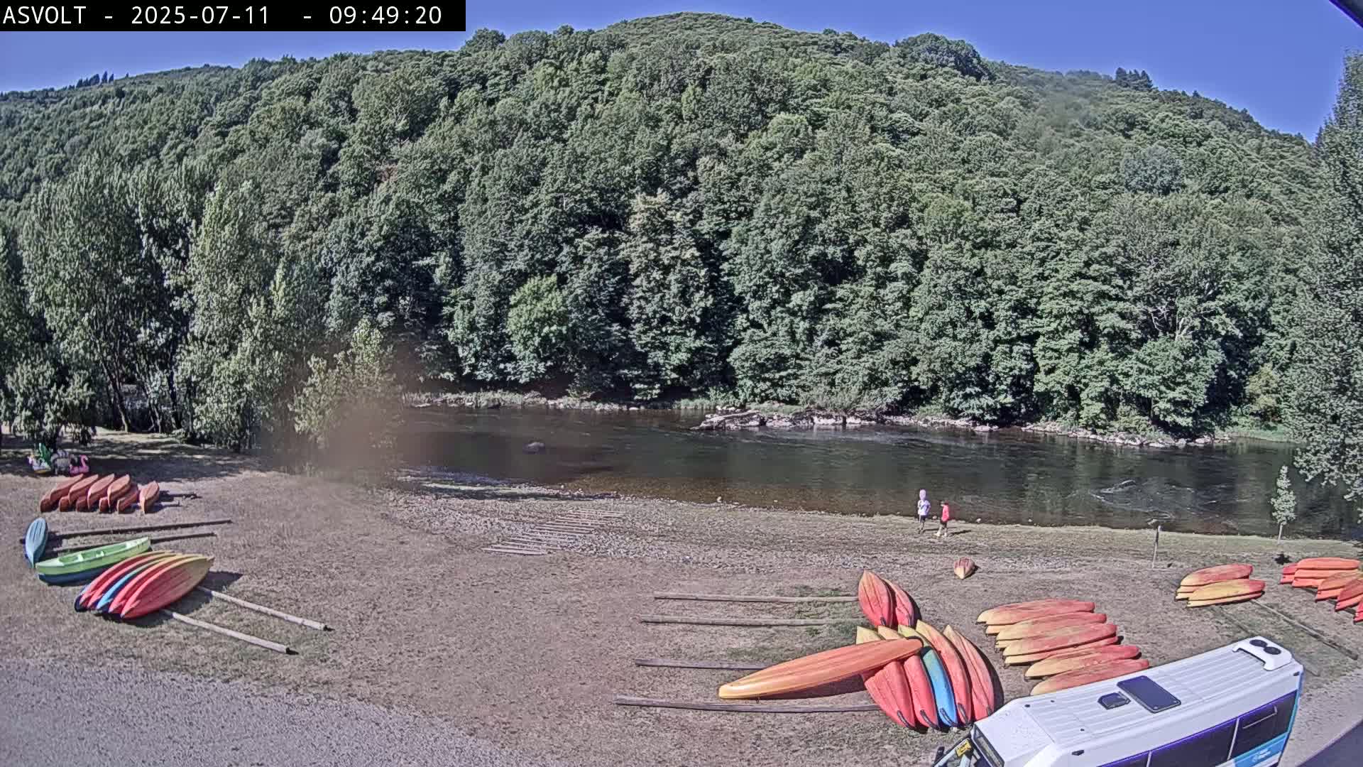 Montarnal Historic Village & Lot Riviere (River) Live Cam - Rodez, Aveyron, Occitanie, France