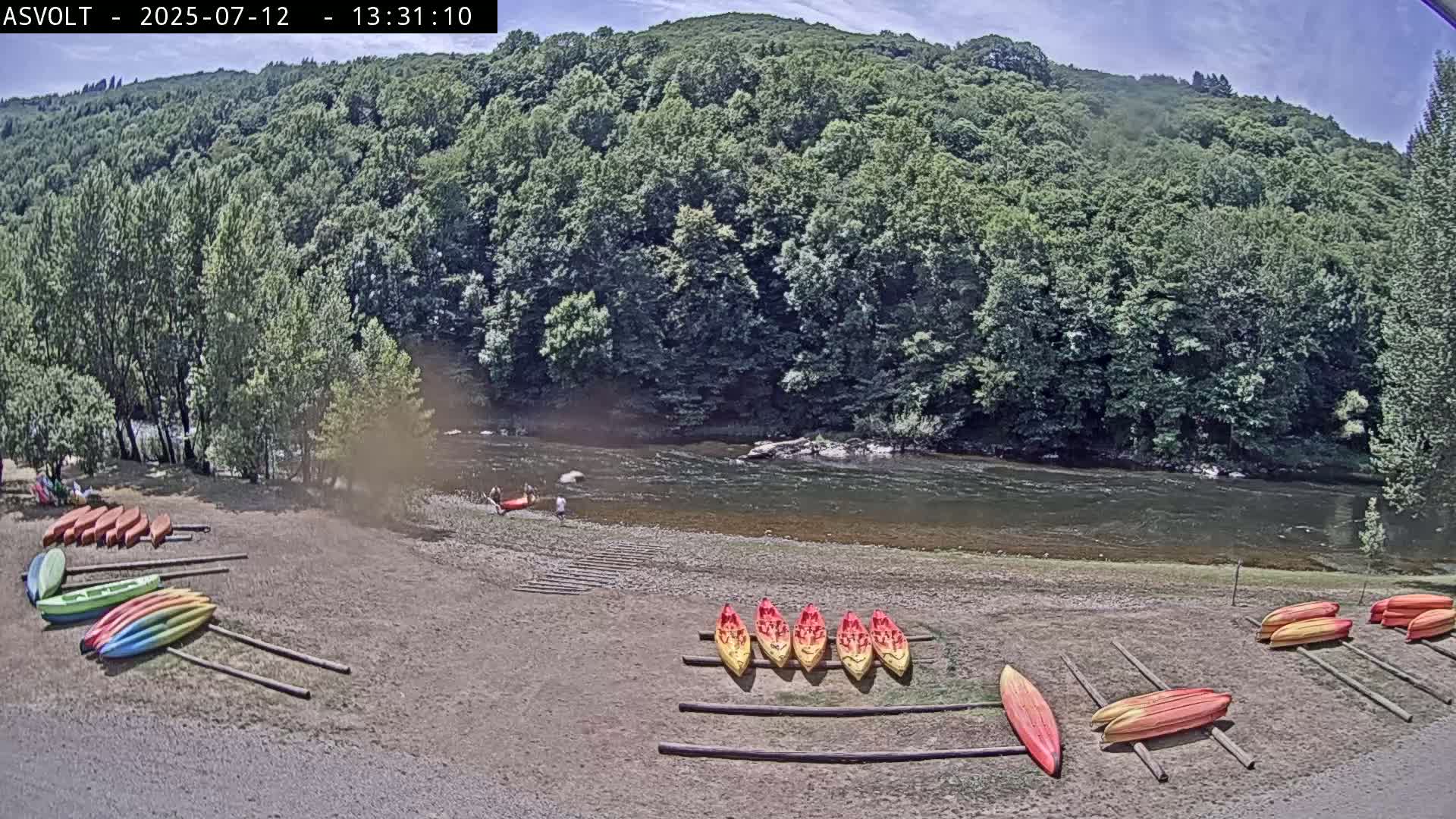 Montarnal Historic Village & Lot Riviere (River) Live Cam - Rodez, Aveyron, Occitanie, France
