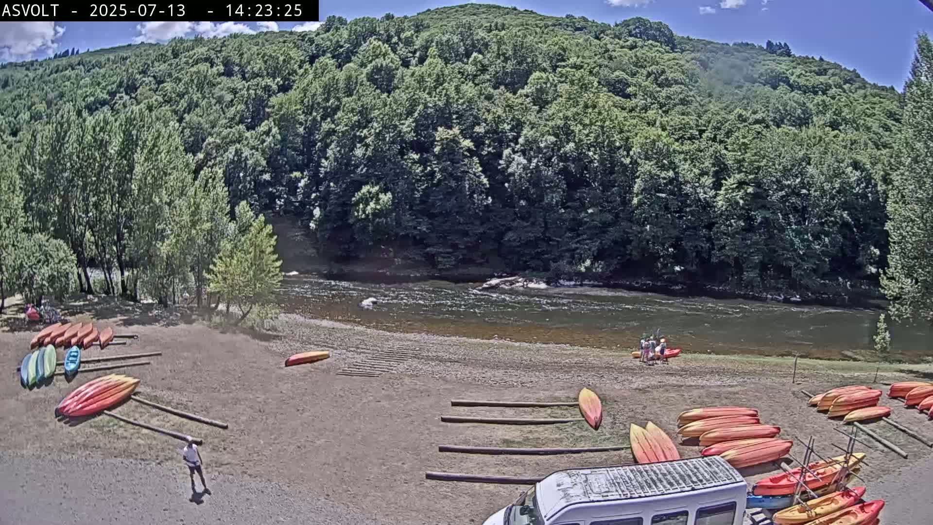 Montarnal Historic Village & Lot Riviere (River) Live Cam - Rodez, Aveyron, Occitanie, France