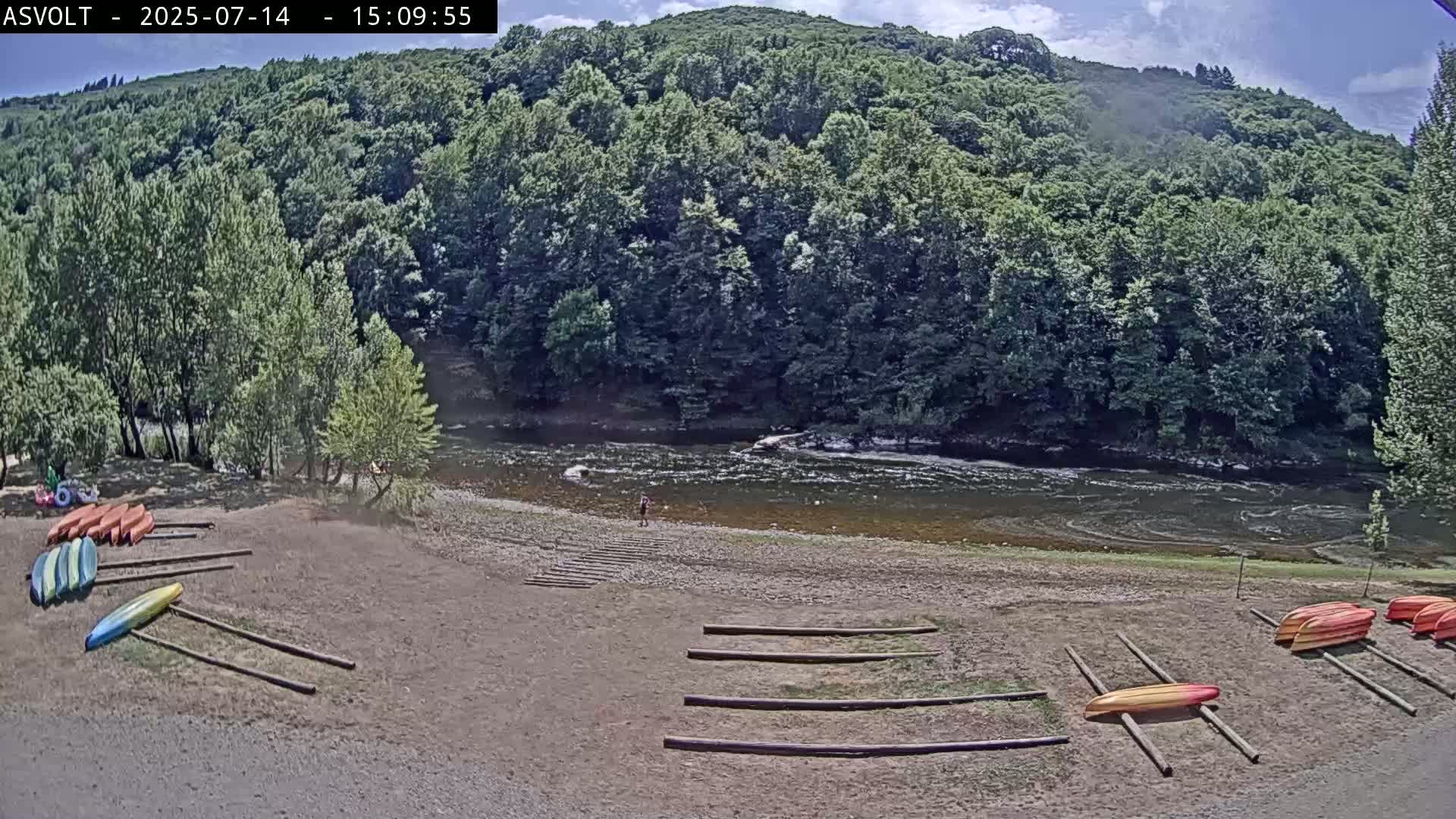 Montarnal Historic Village & Lot Riviere (River) Live Cam - Rodez, Aveyron, Occitanie, France