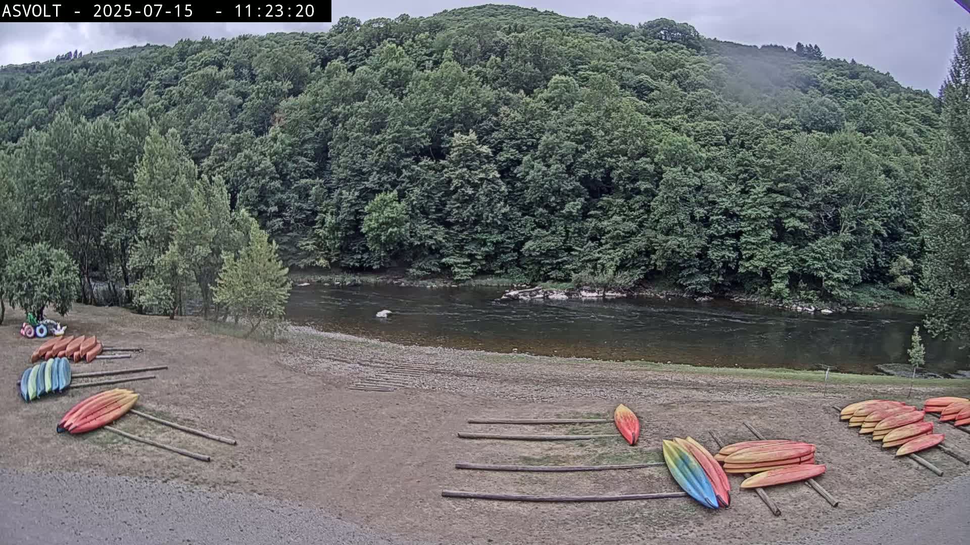 Montarnal Historic Village & Lot Riviere (River) Live Cam - Rodez, Aveyron, Occitanie, France