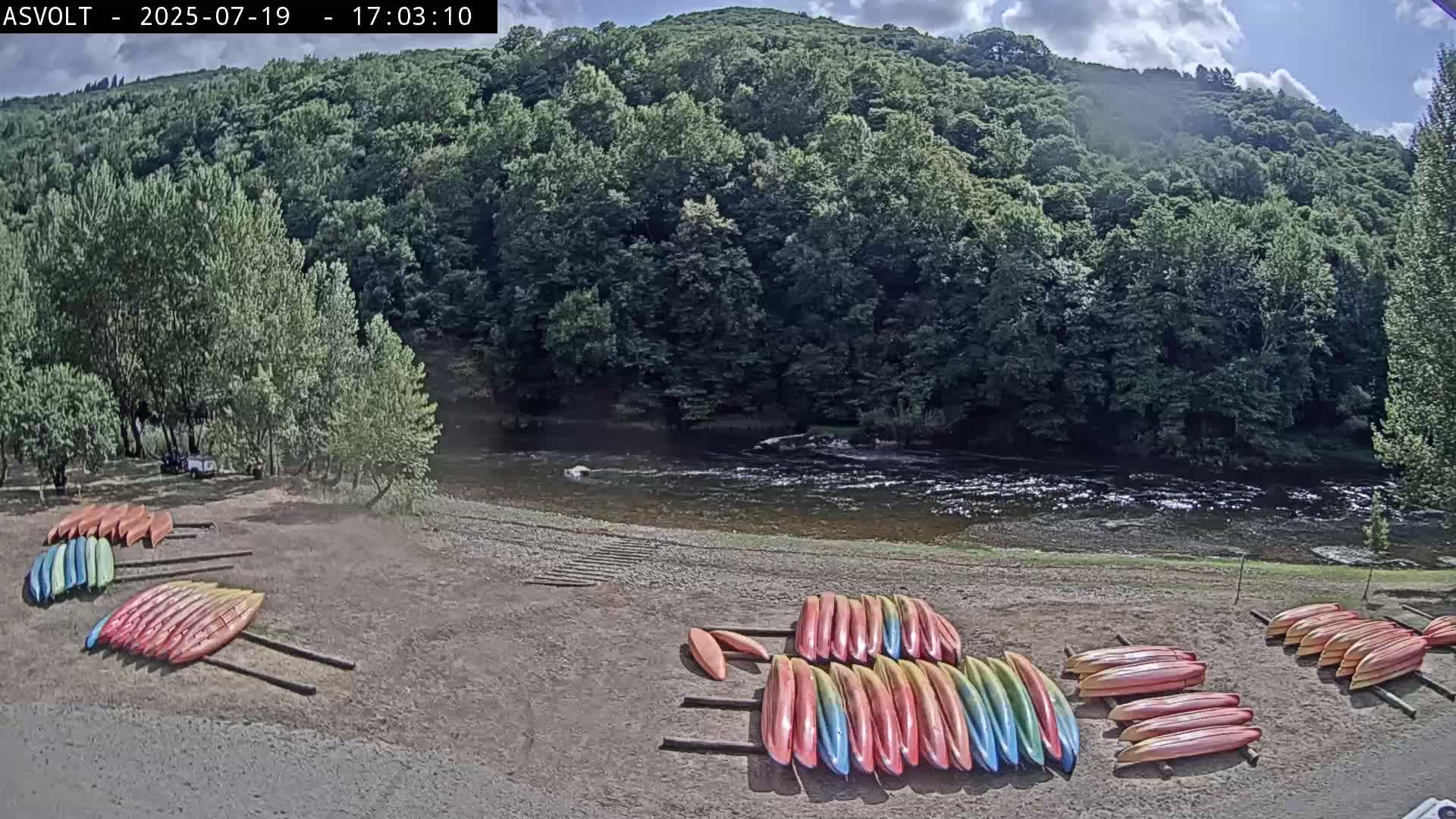 Montarnal Historic Village & Lot Riviere (River) Live Cam - Rodez, Aveyron, Occitanie, France