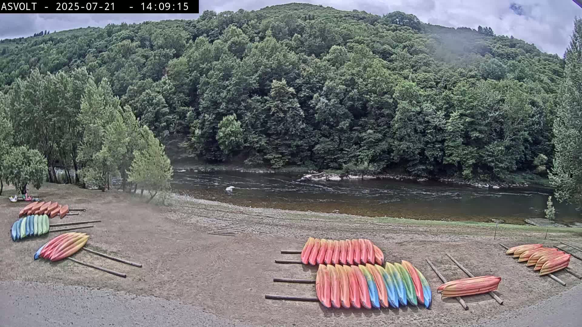 Montarnal Historic Village & Lot Riviere (River) Live Cam - Rodez, Aveyron, Occitanie, France