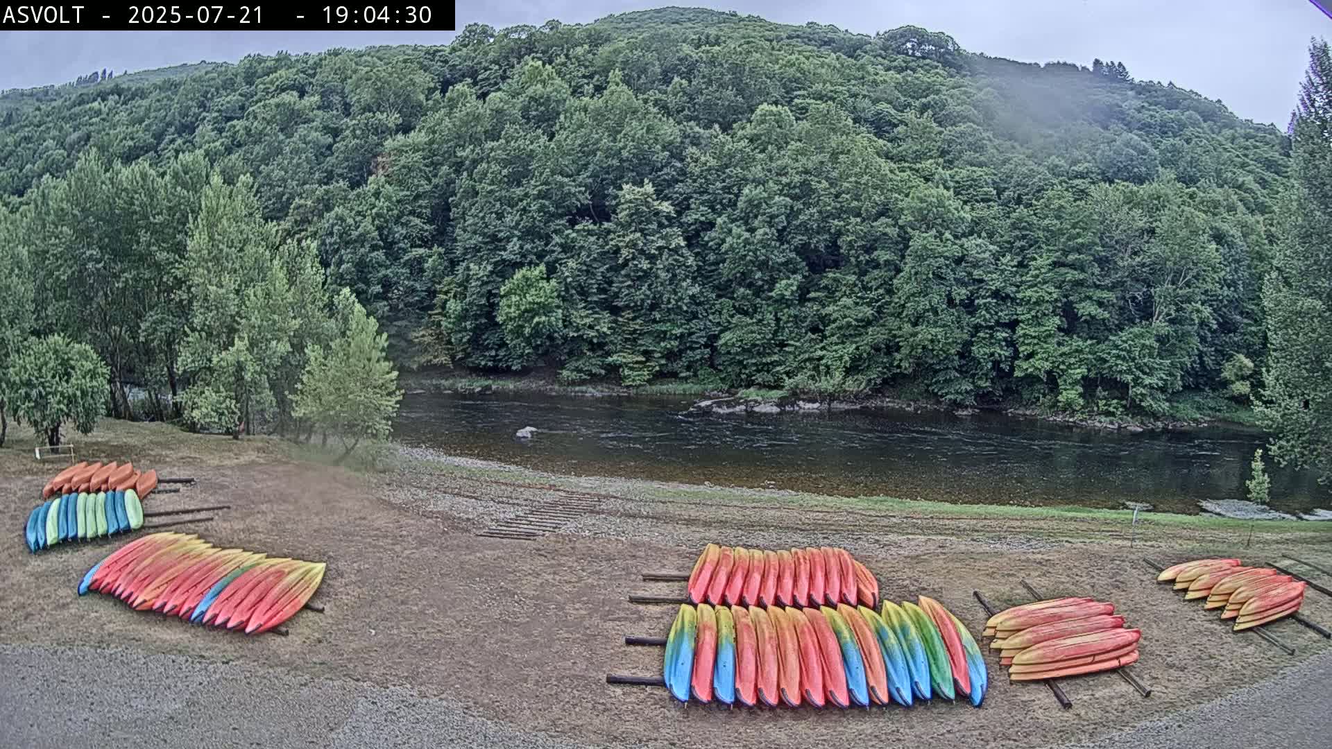 Montarnal Historic Village & Lot Riviere (River) Live Cam - Rodez, Aveyron, Occitanie, France