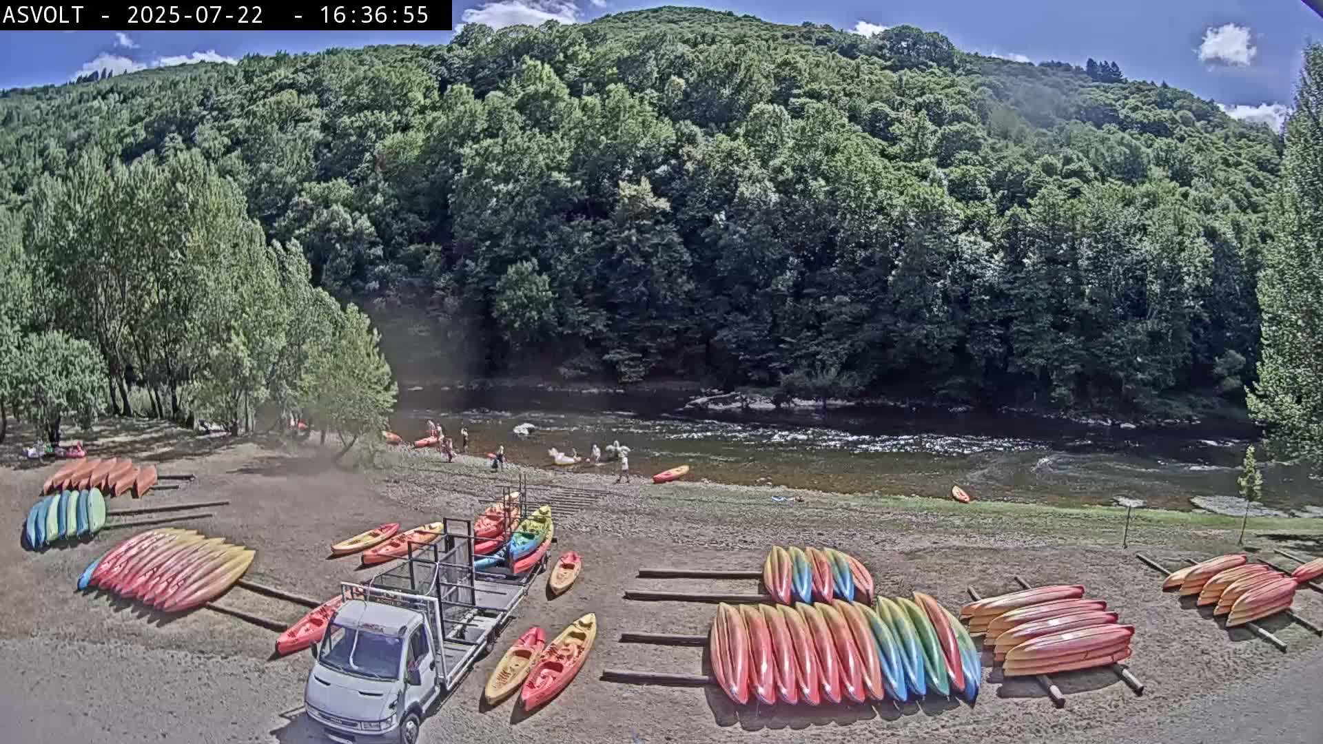 Montarnal Historic Village & Lot Riviere (River) Live Cam - Rodez, Aveyron, Occitanie, France
