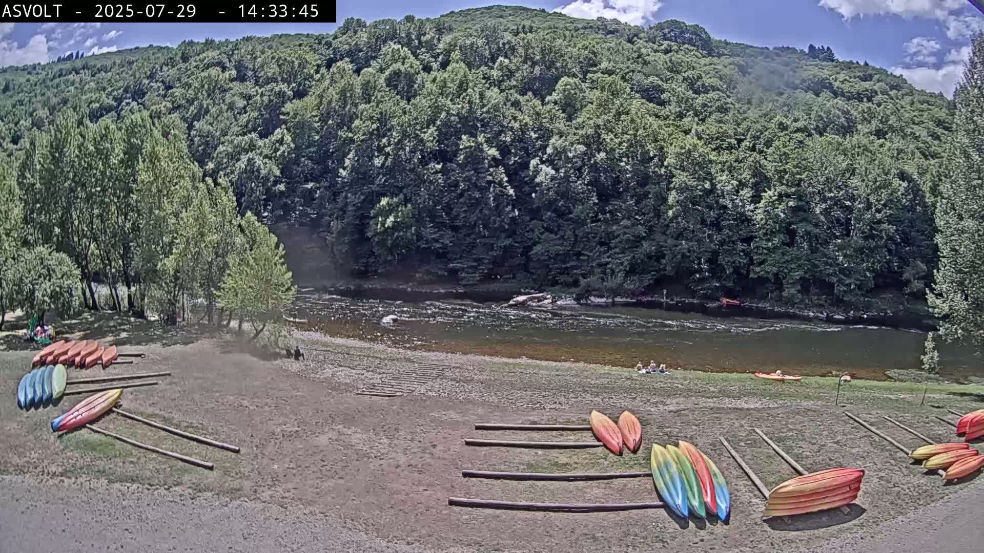 Montarnal Historic Village & Lot Riviere (River) Live Cam - Rodez, Aveyron, Occitanie, France