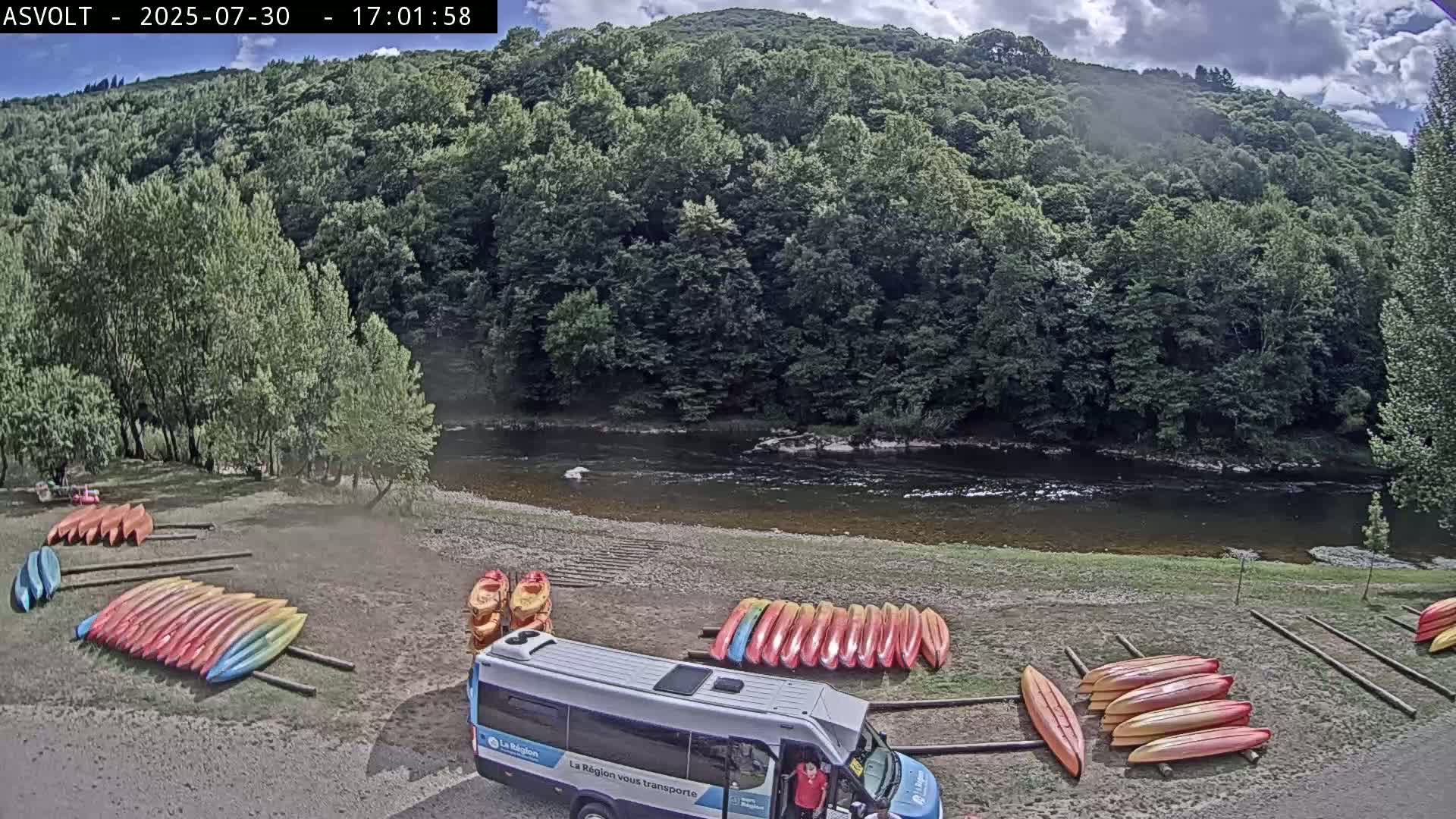Montarnal Historic Village & Lot Riviere (River) Live Cam - Rodez, Aveyron, Occitanie, France