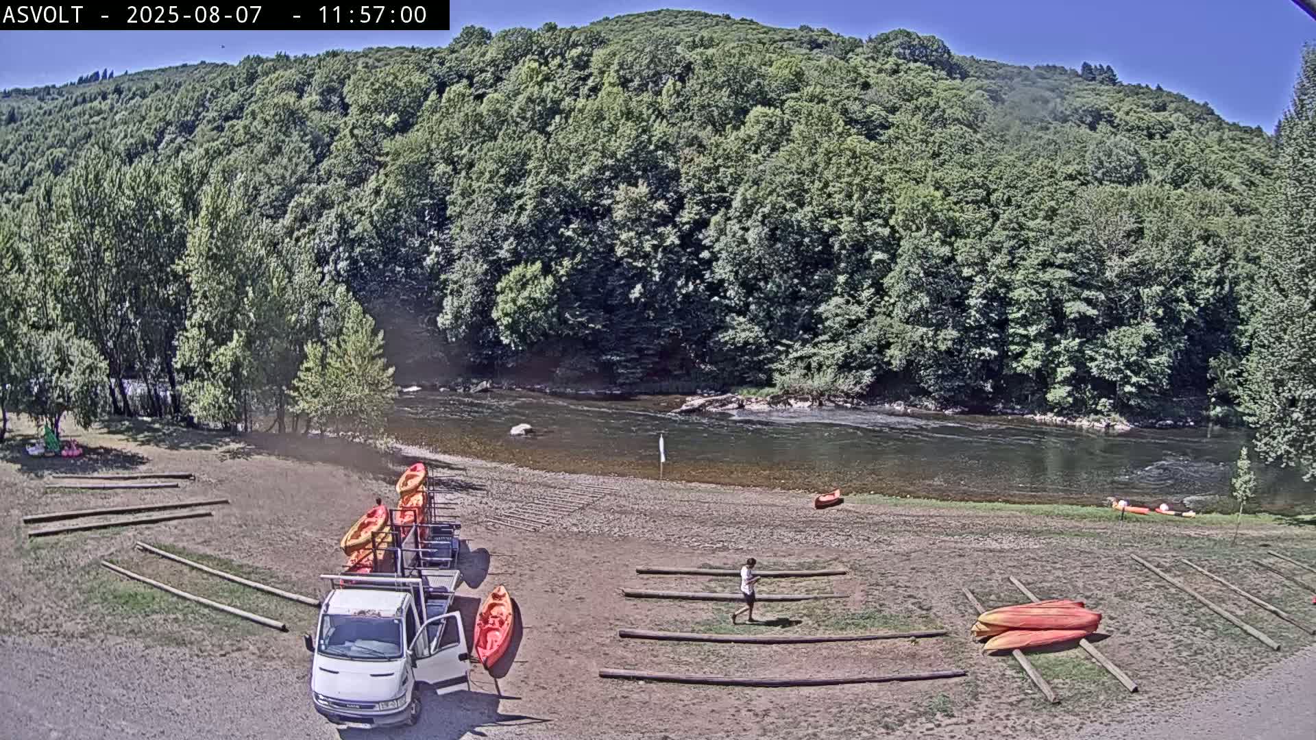 Montarnal Historic Village & Lot Riviere (River) Live Cam - Rodez, Aveyron, Occitanie, France