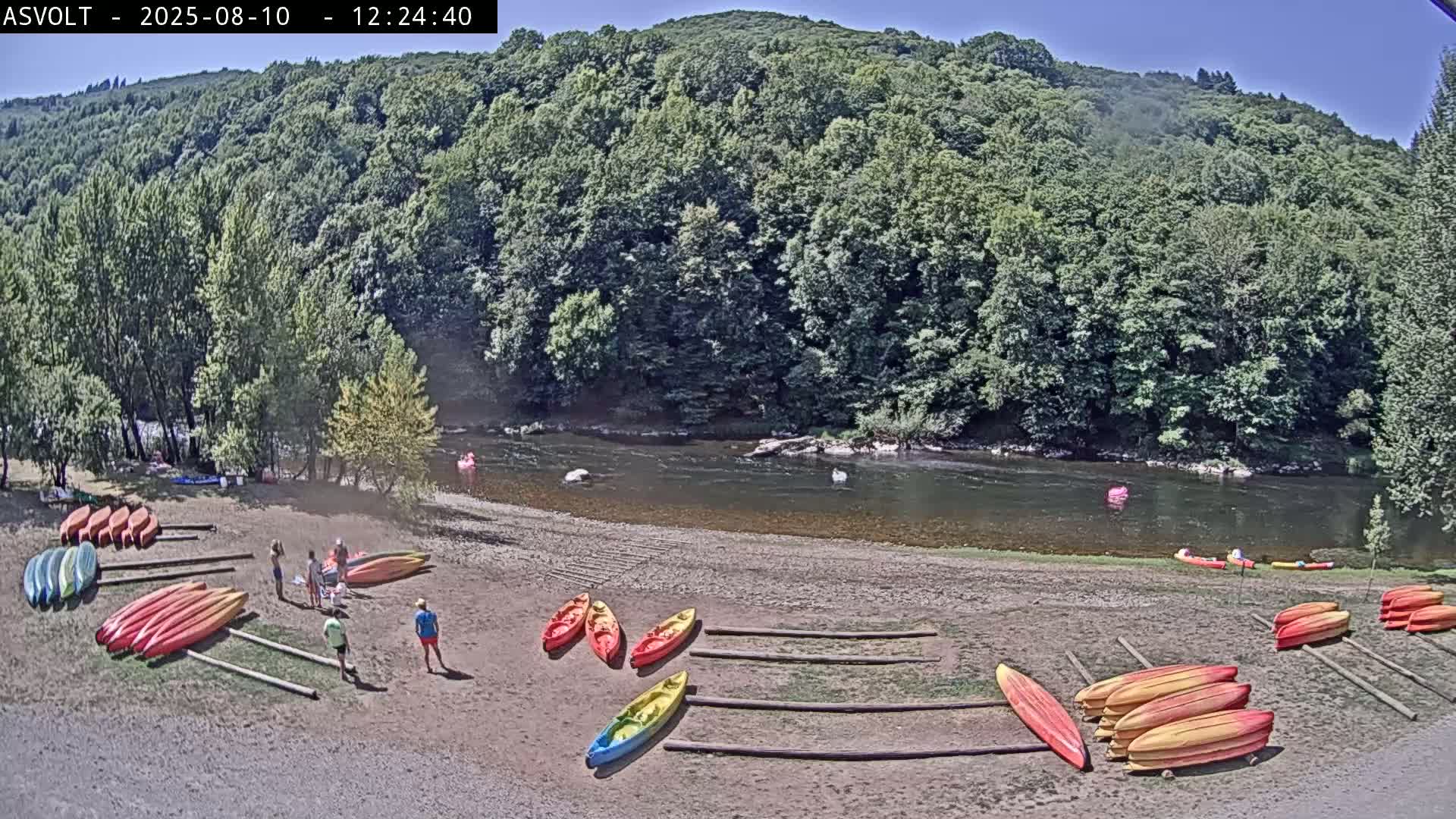 Montarnal Historic Village & Lot Riviere (River) Live Cam - Rodez, Aveyron, Occitanie, France