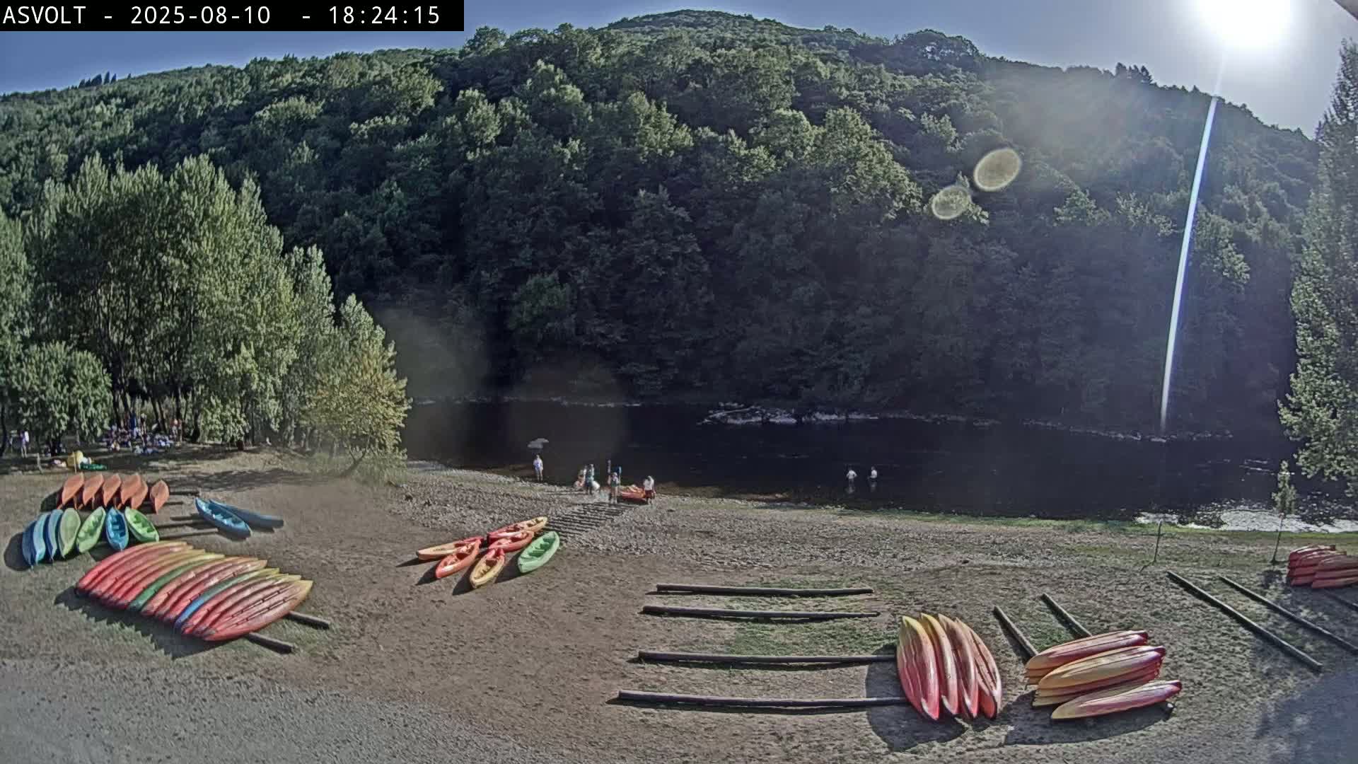 Montarnal Historic Village & Lot Riviere (River) Live Cam - Rodez, Aveyron, Occitanie, France