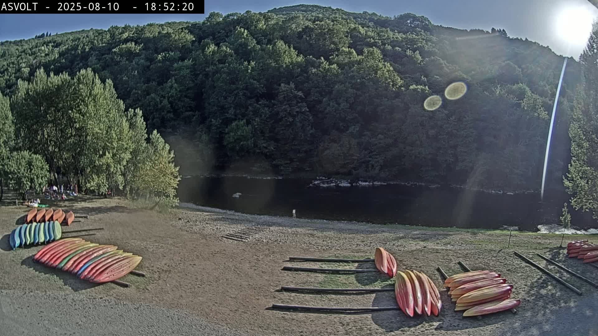 Montarnal Historic Village & Lot Riviere (River) Live Cam - Rodez, Aveyron, Occitanie, France