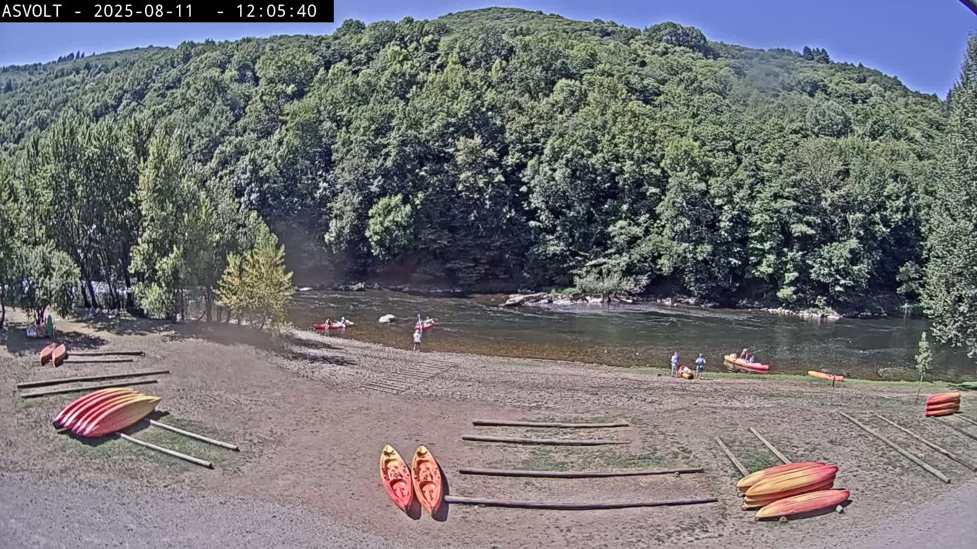 Montarnal Historic Village & Lot Riviere (River) Live Cam - Rodez, Aveyron, Occitanie, France