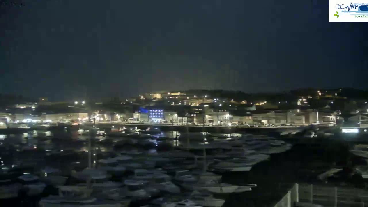 Fecamp City & Port Live Cam - Le Havre, Seine-Maritime, 	Normandie, France