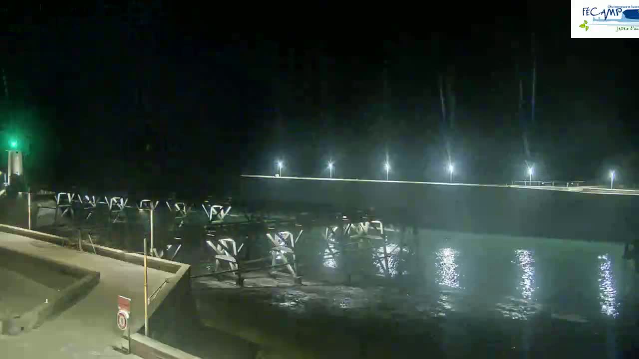 Fecamp City & Port Live Cam - Le Havre, Seine-Maritime, 	Normandie, France
