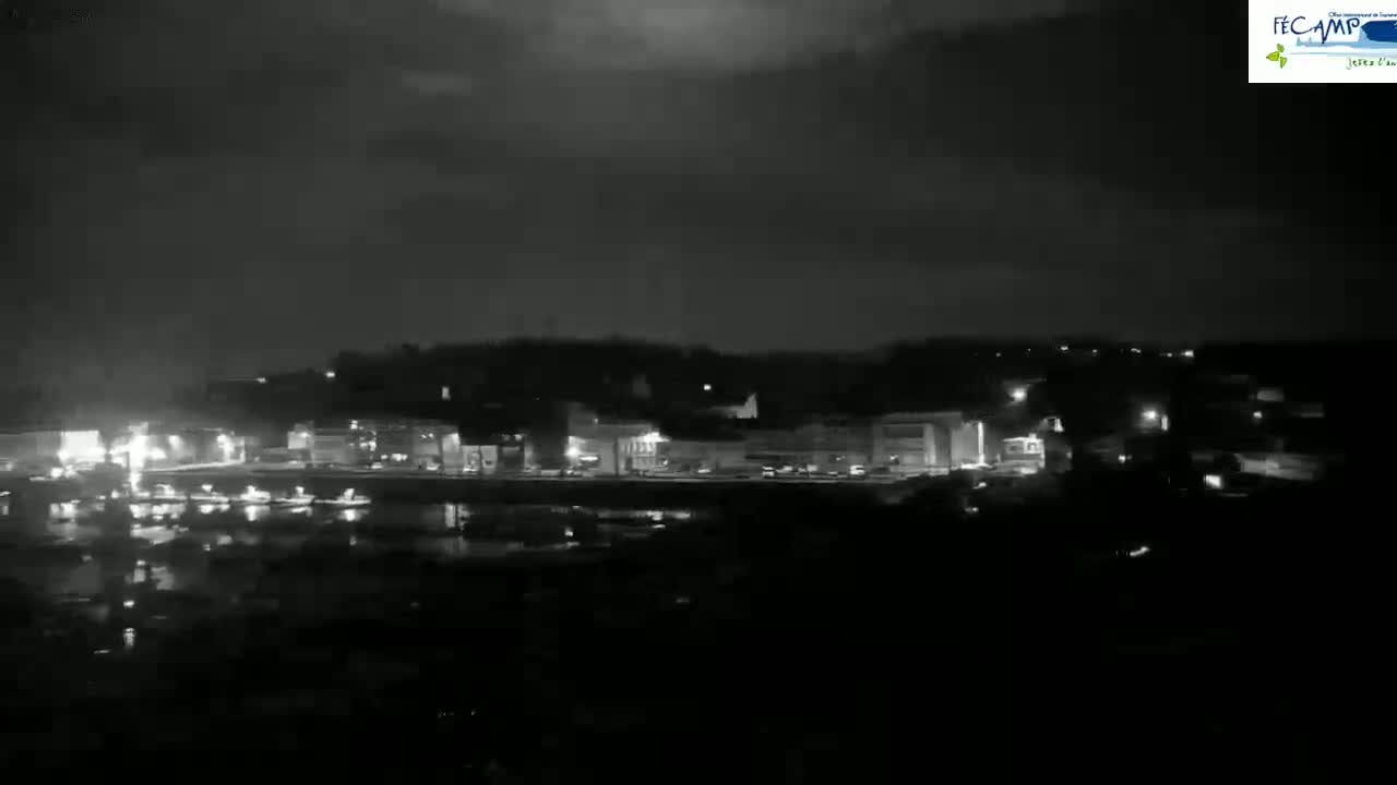 Fecamp City & Port Live Cam - Le Havre, Seine-Maritime, 	Normandie, France