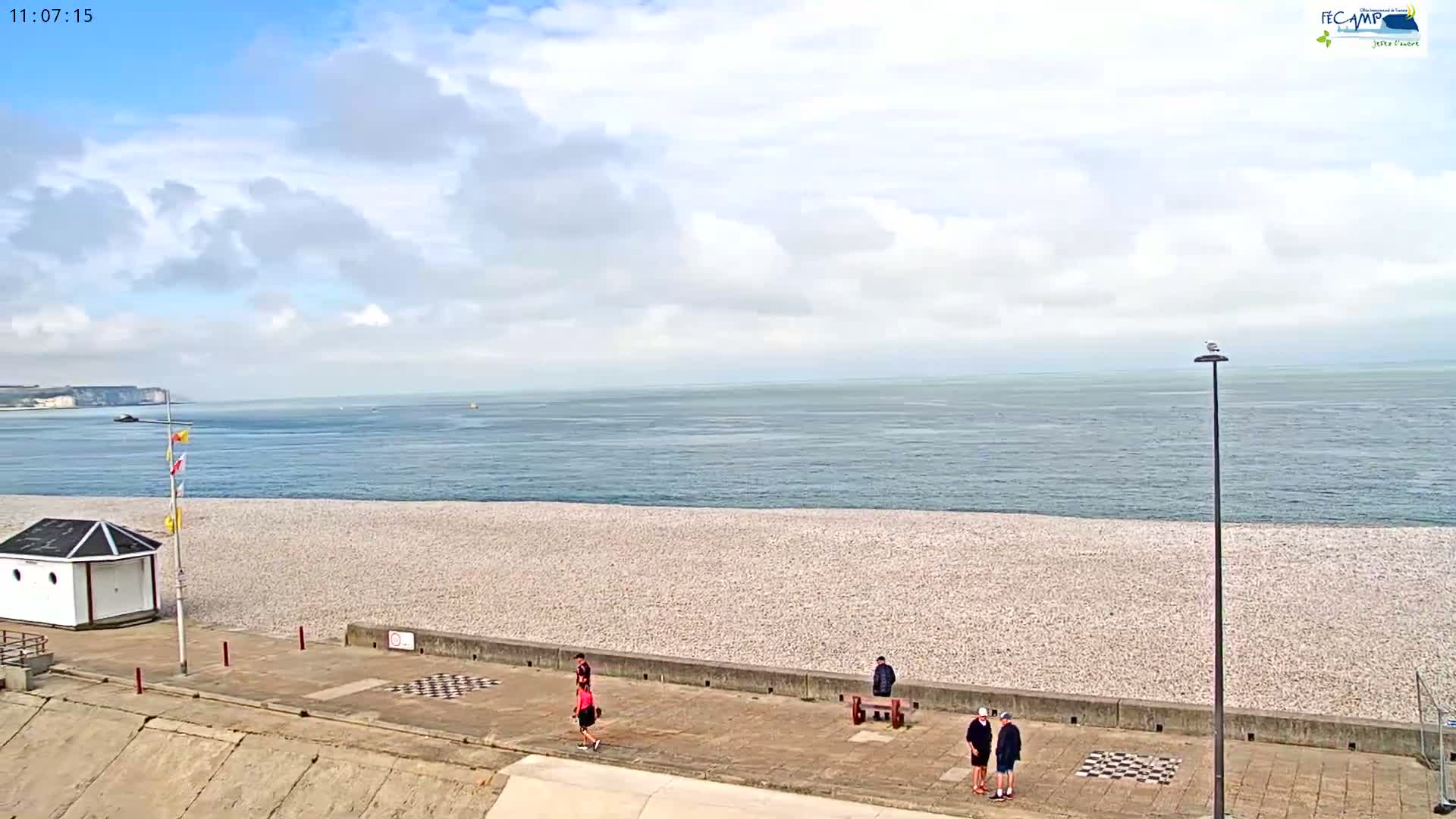 Fecamp City & Port Live Cam - Le Havre, Seine-Maritime, 	Normandie, France