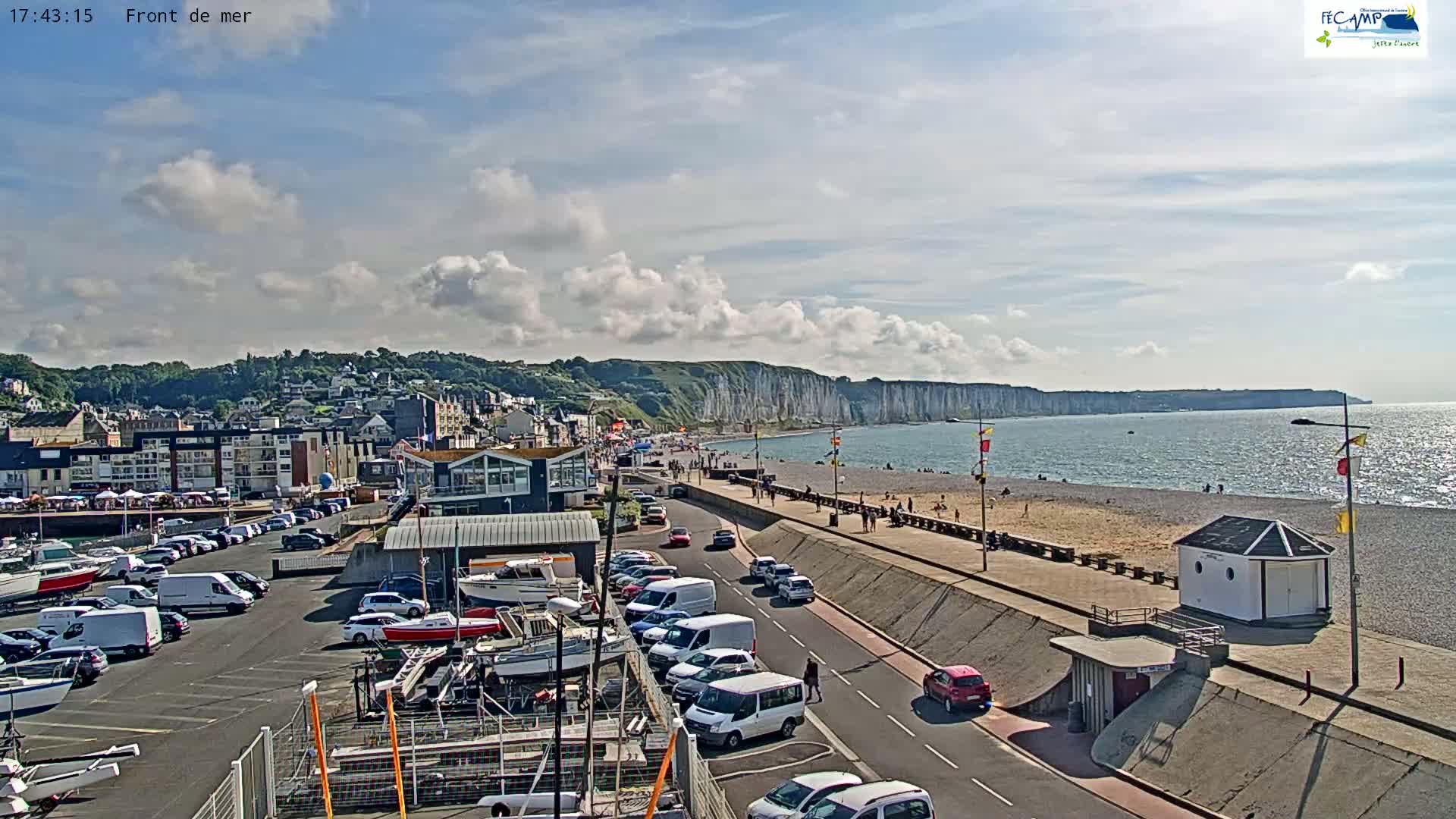 Fecamp City & Port Live Cam - Le Havre, Seine-Maritime, 	Normandie, France
