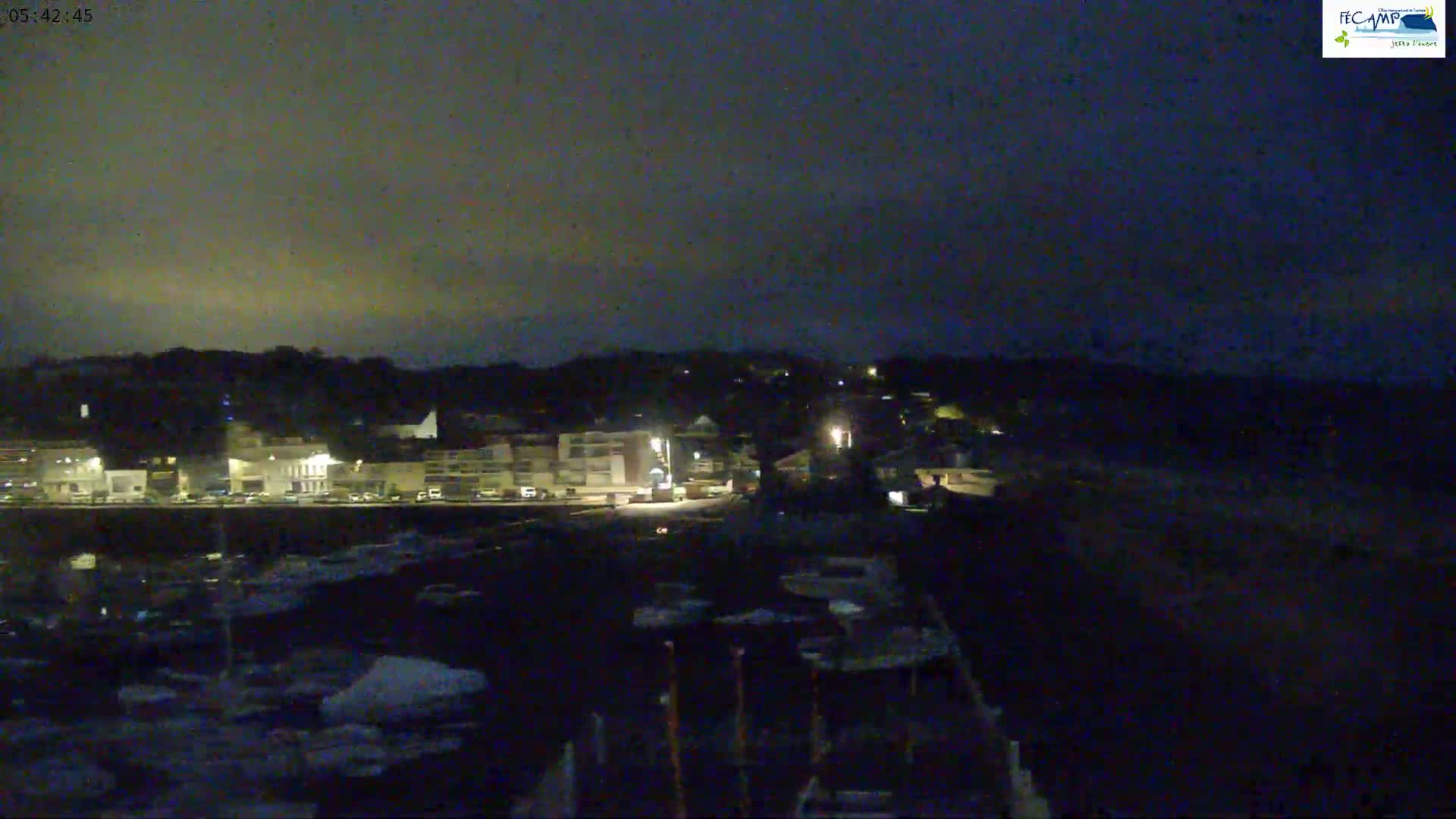 Fecamp City & Port Live Cam - Le Havre, Seine-Maritime, 	Normandie, France