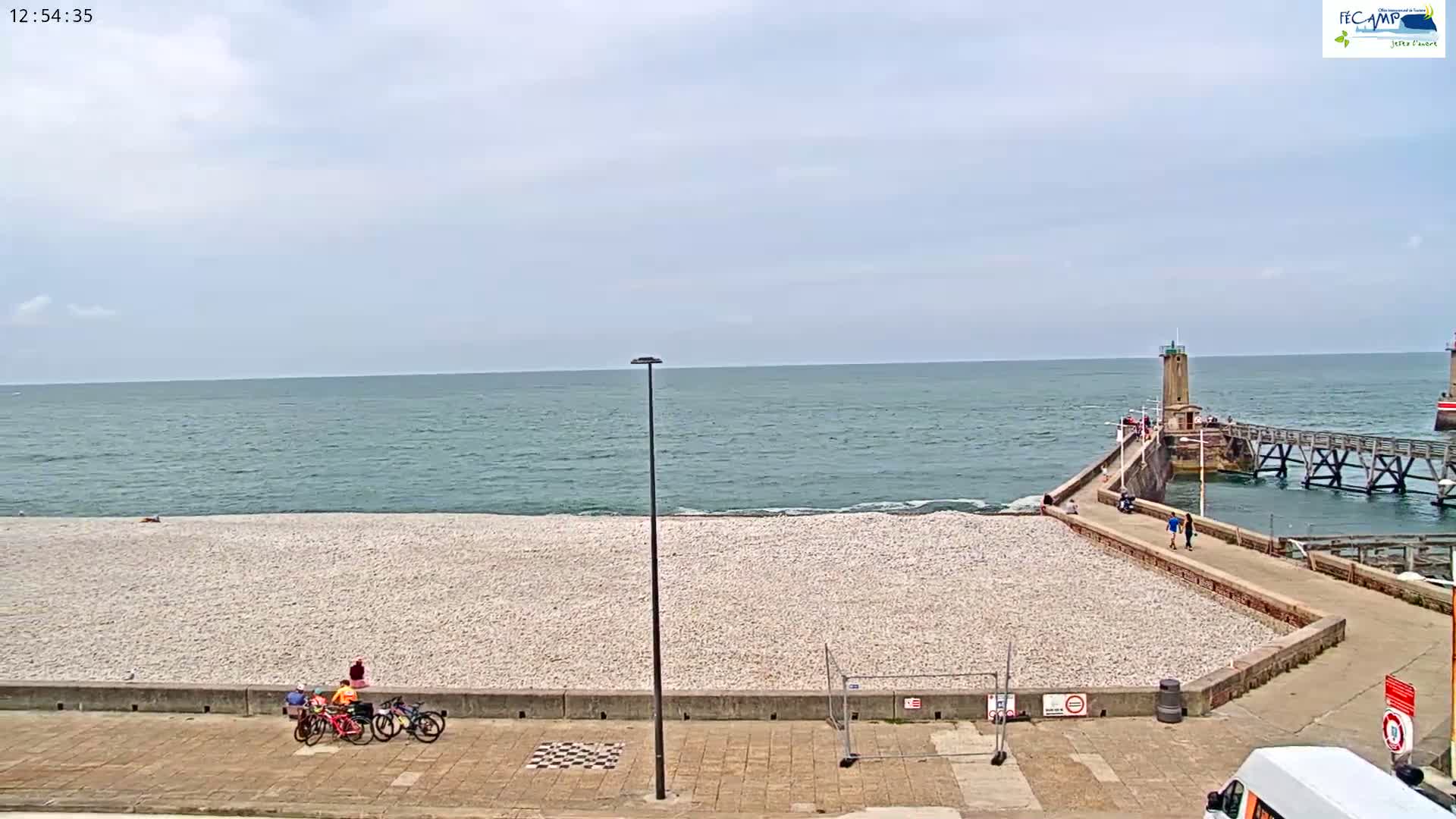 Fecamp City & Port Live Cam - Le Havre, Seine-Maritime, 	Normandie, France