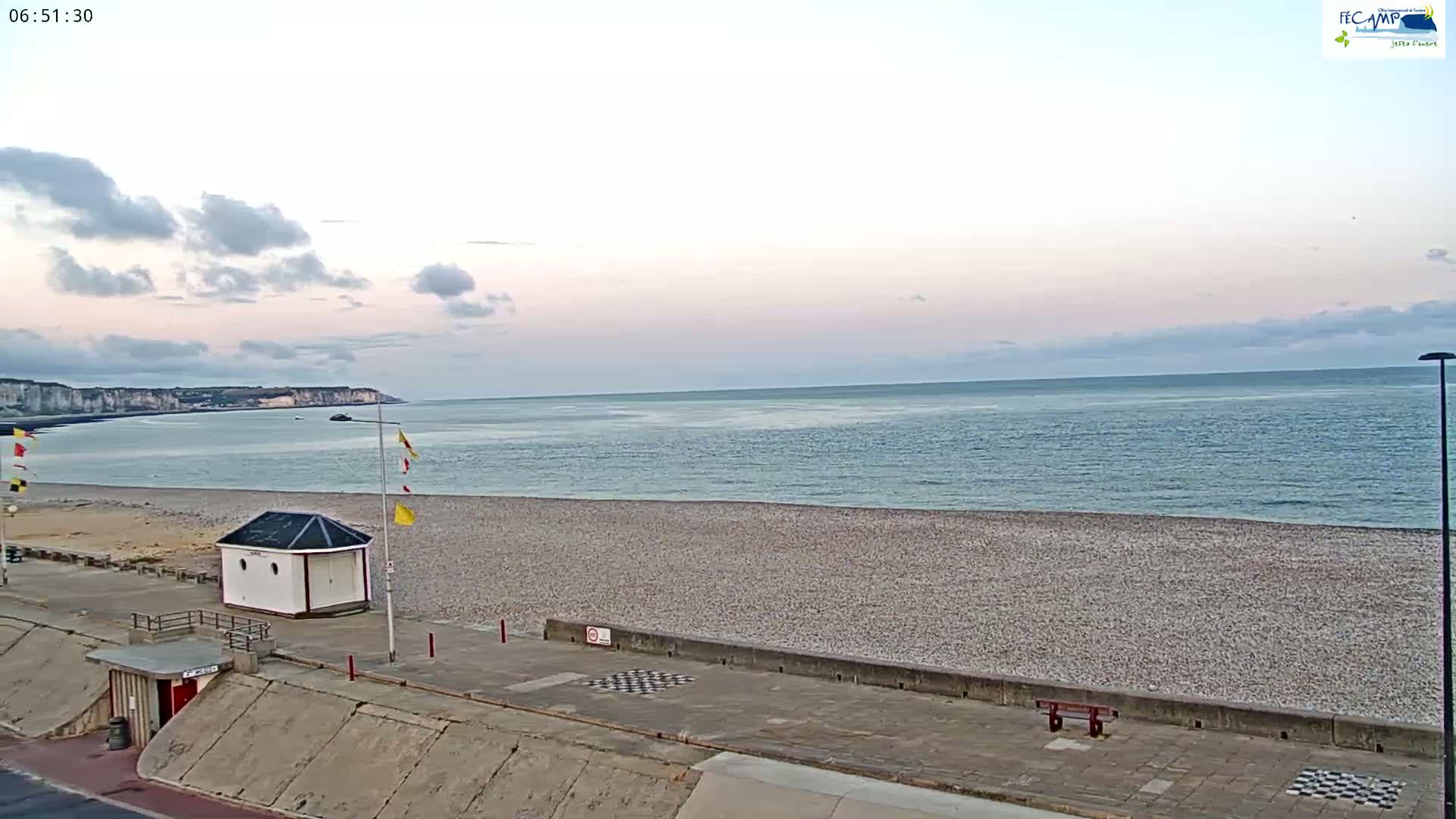Fecamp City & Port Live Cam - Le Havre, Seine-Maritime, 	Normandie, France