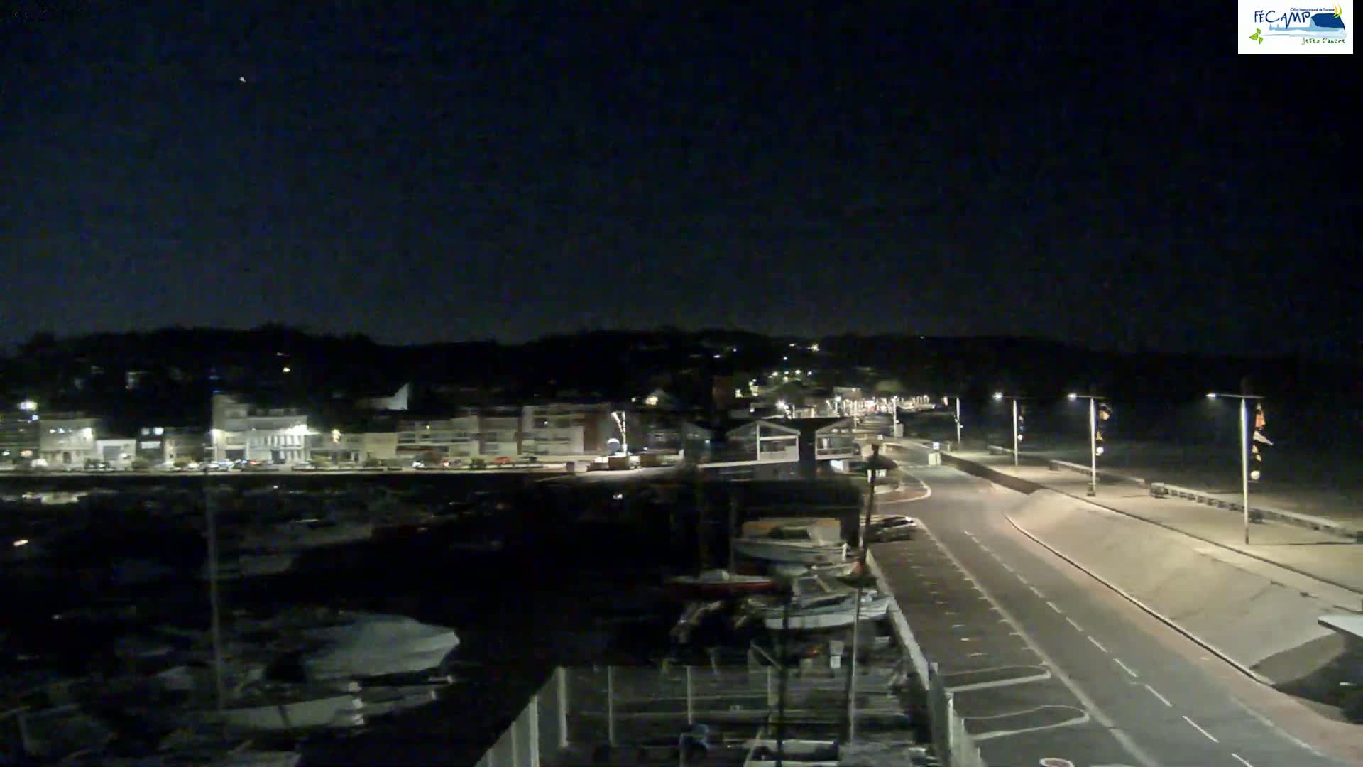 Fecamp City & Port Live Cam - Le Havre, Seine-Maritime, 	Normandie, France
