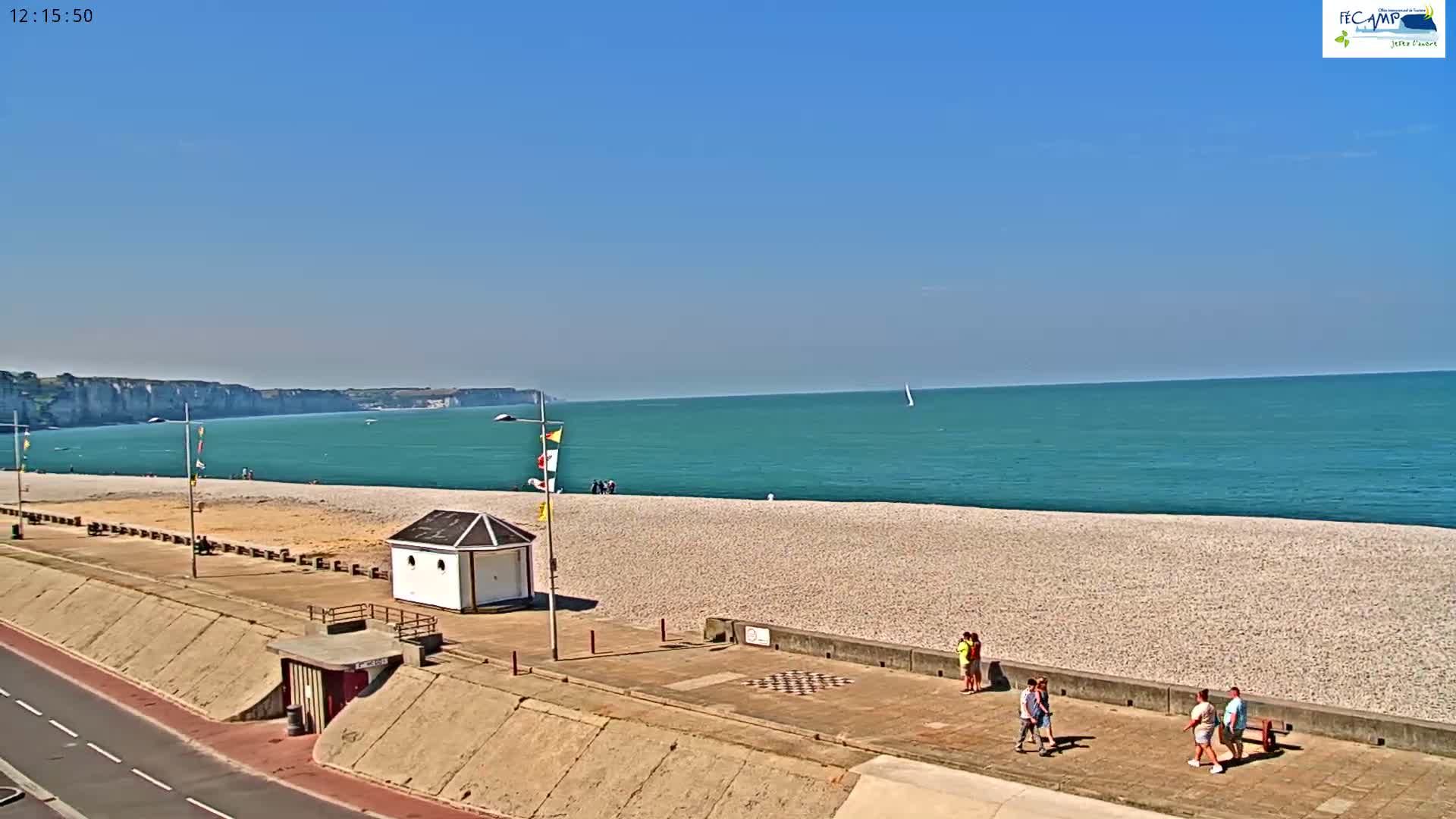 Fecamp City & Port Live Cam - Le Havre, Seine-Maritime, 	Normandie, France