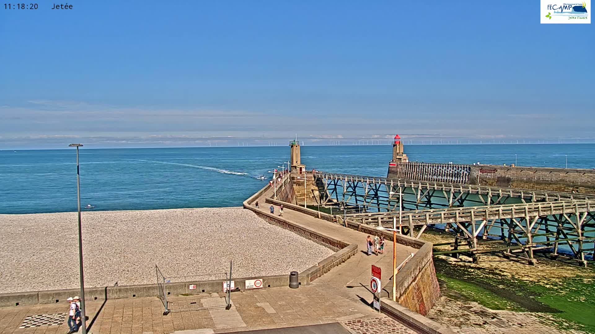 Fecamp City & Port Live Cam - Le Havre, Seine-Maritime, 	Normandie, France