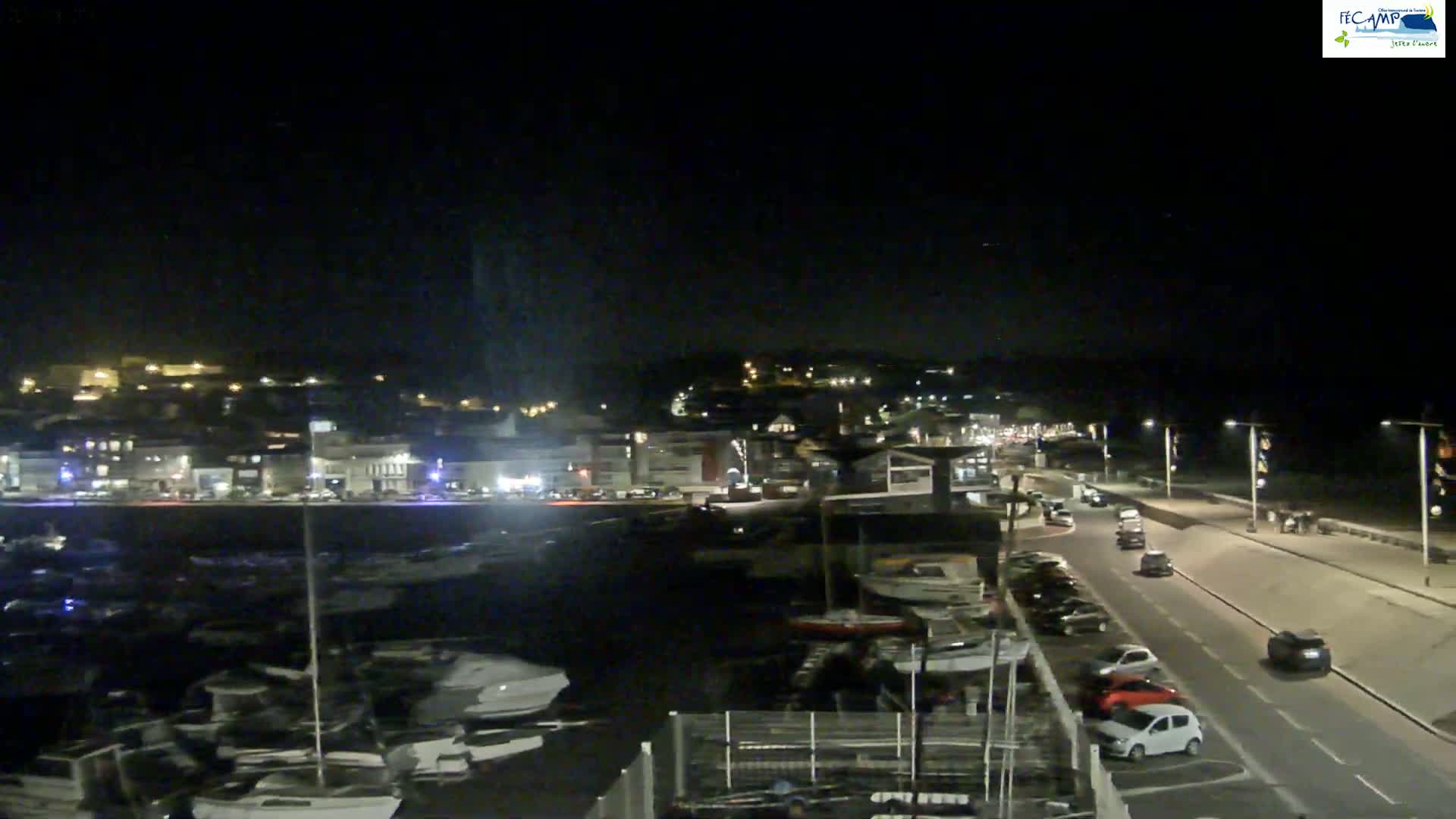 Fecamp City & Port Live Cam - Le Havre, Seine-Maritime, 	Normandie, France