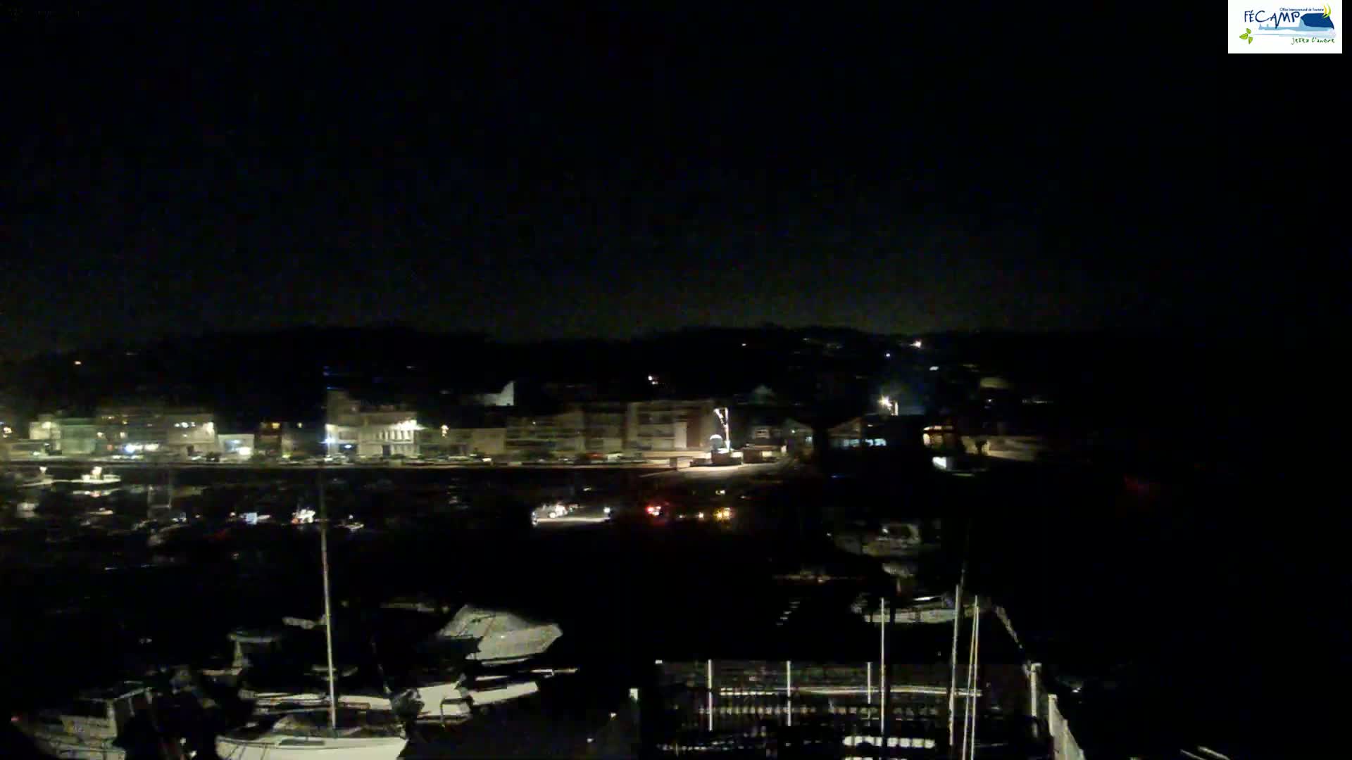 Fecamp City & Port Live Cam - Le Havre, Seine-Maritime, 	Normandie, France