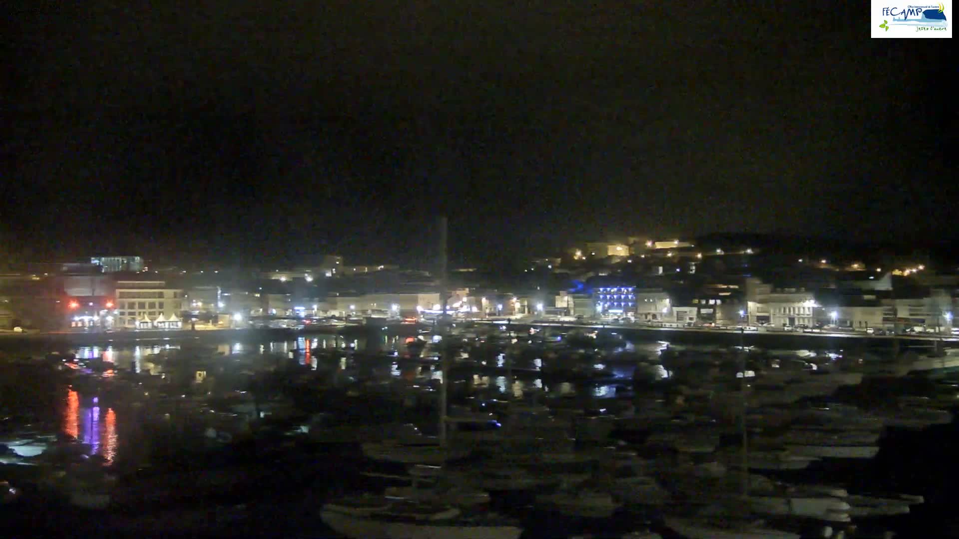 Fecamp City & Port Live Cam - Le Havre, Seine-Maritime, Normandie, France