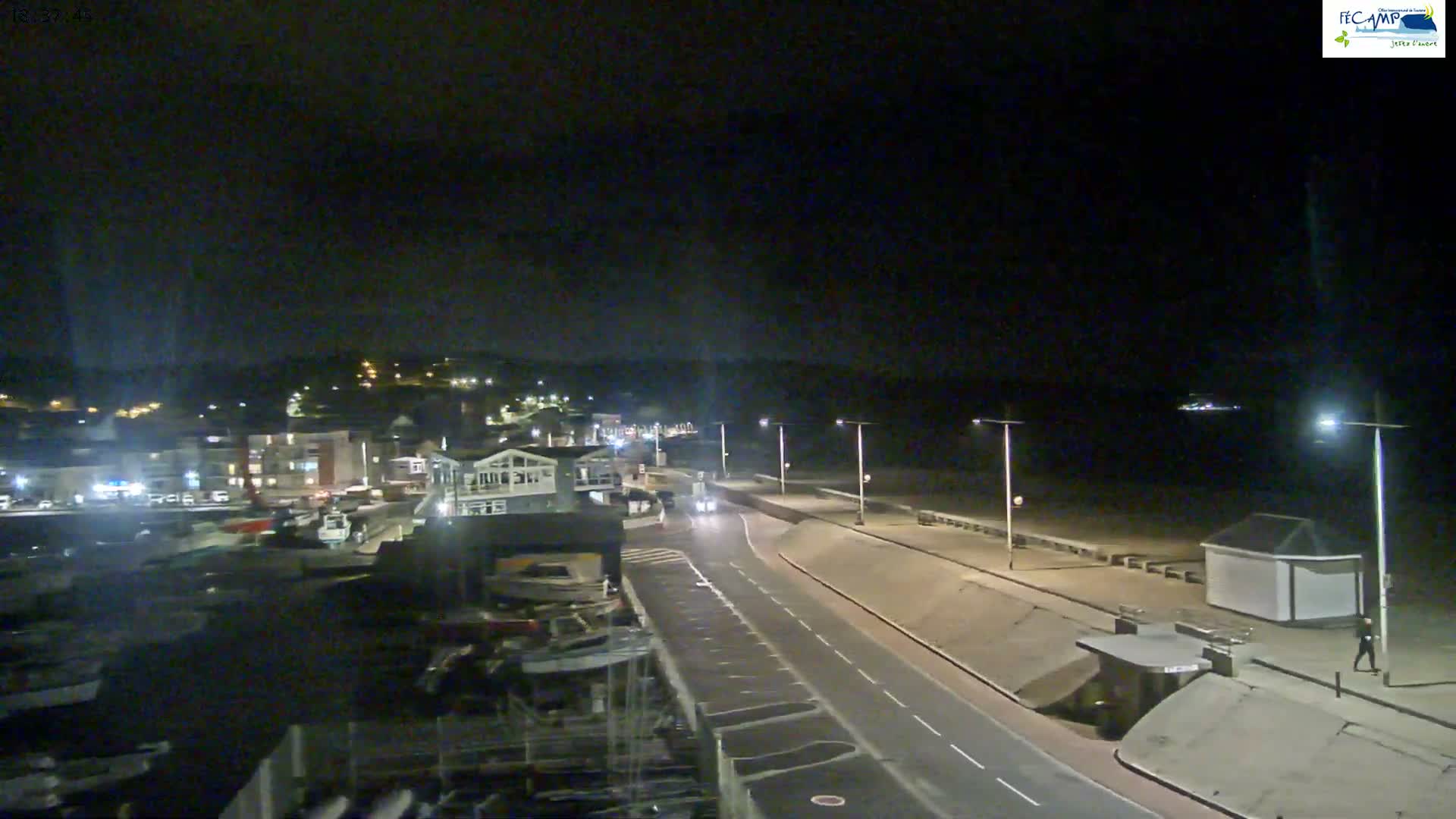 Fecamp City & Port Live Cam - Le Havre, Seine-Maritime, Normandie, France