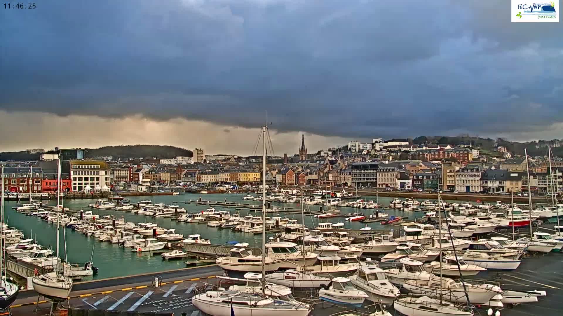 Fecamp City & Port Live Cam - Le Havre, Seine-Maritime, Normandie, France