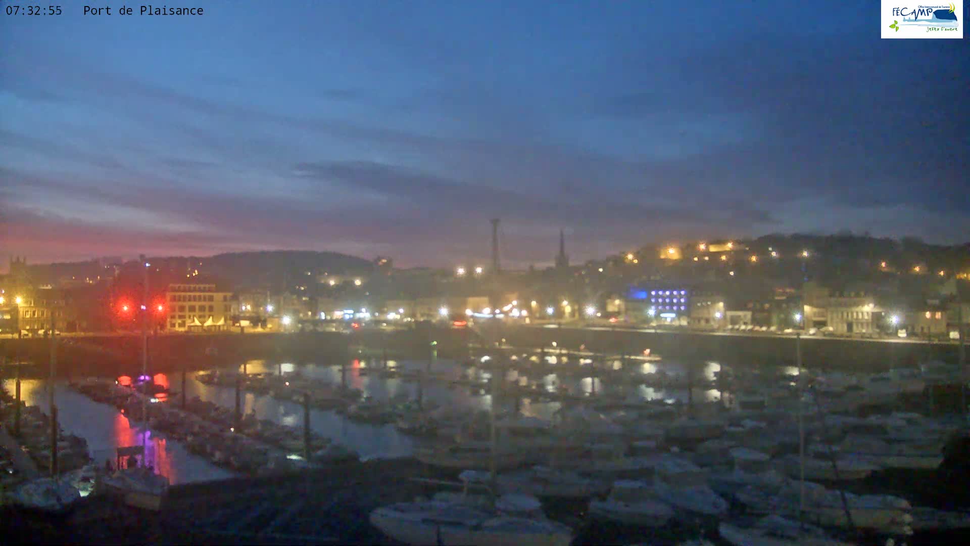 Fecamp City & Port Live Cam - Le Havre, Seine-Maritime, Normandie, France