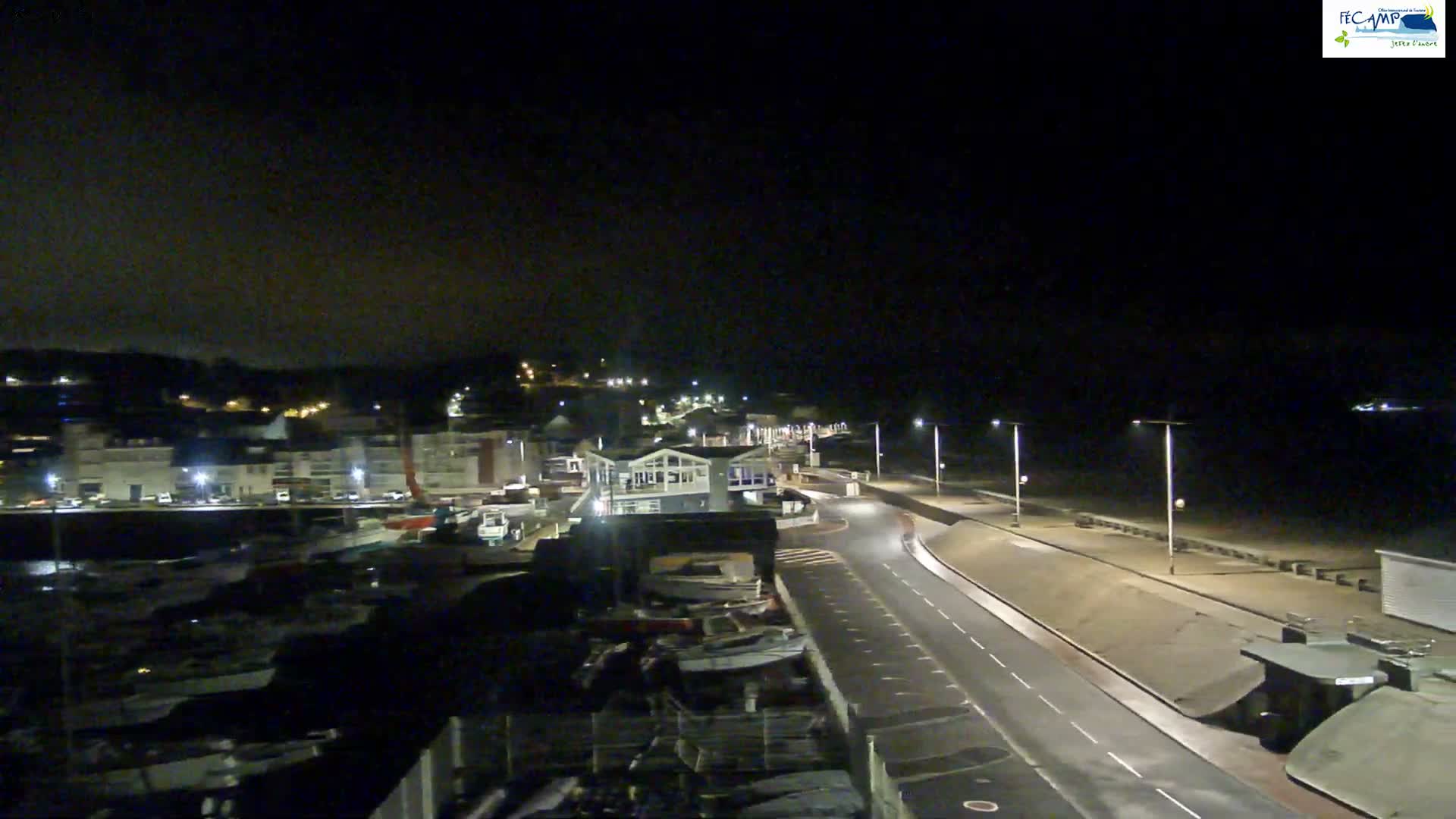 Fecamp City & Port Live Cam - Le Havre, Seine-Maritime, Normandie, France