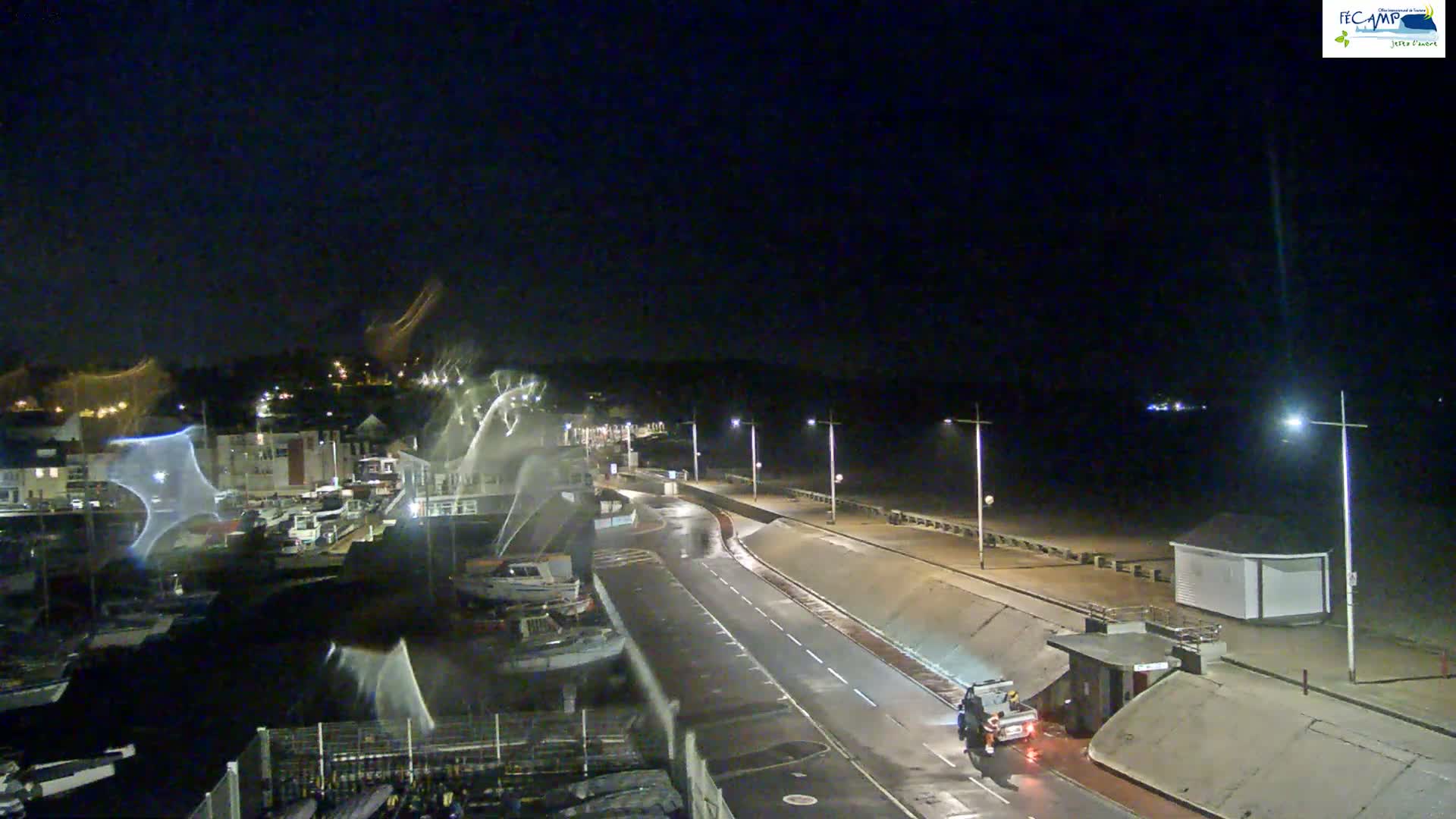 Fecamp City & Port Live Cam - Le Havre, Seine-Maritime, Normandie, France