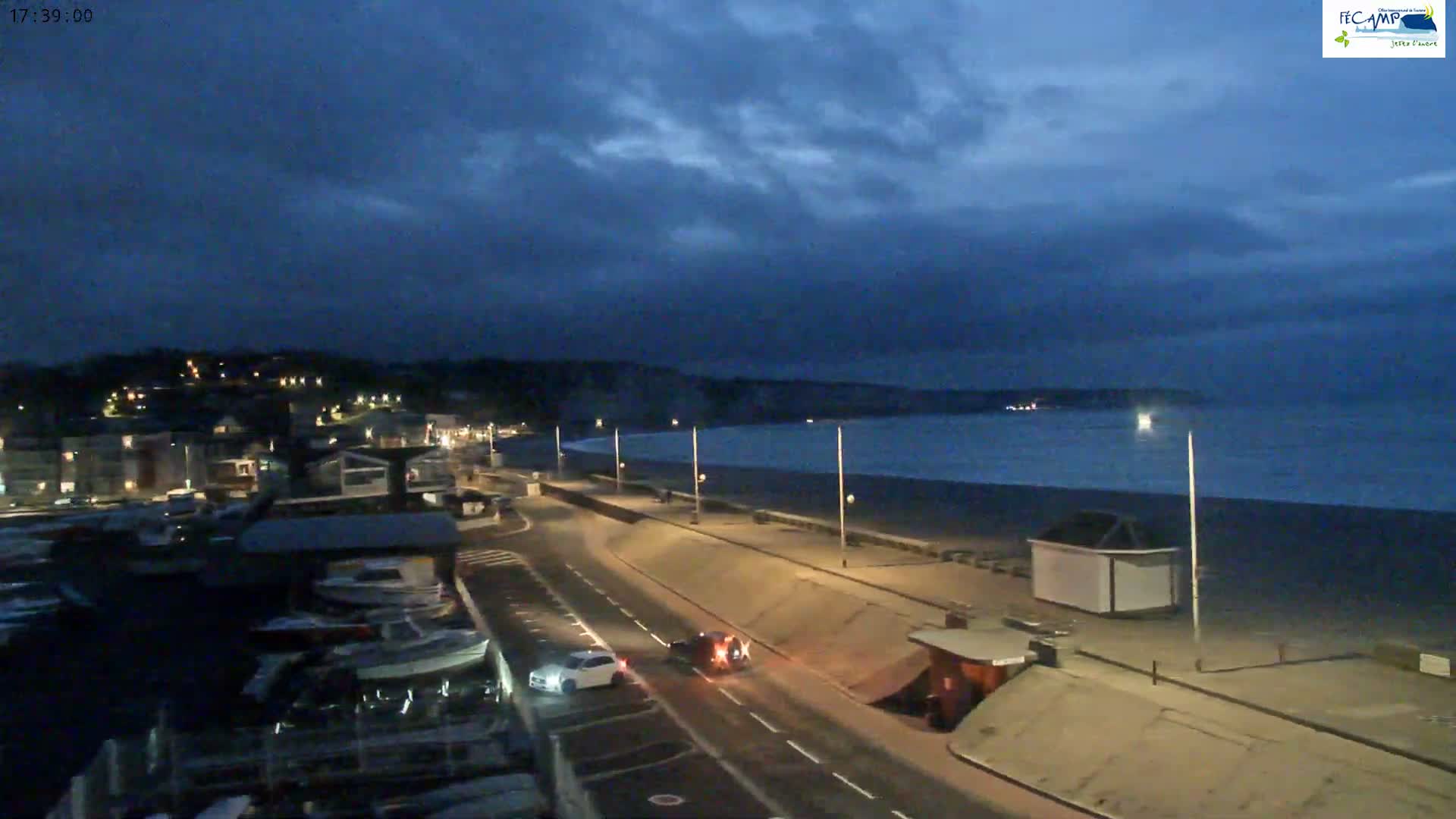 Fecamp City & Port Live Cam - Le Havre, Seine-Maritime, Normandie, France