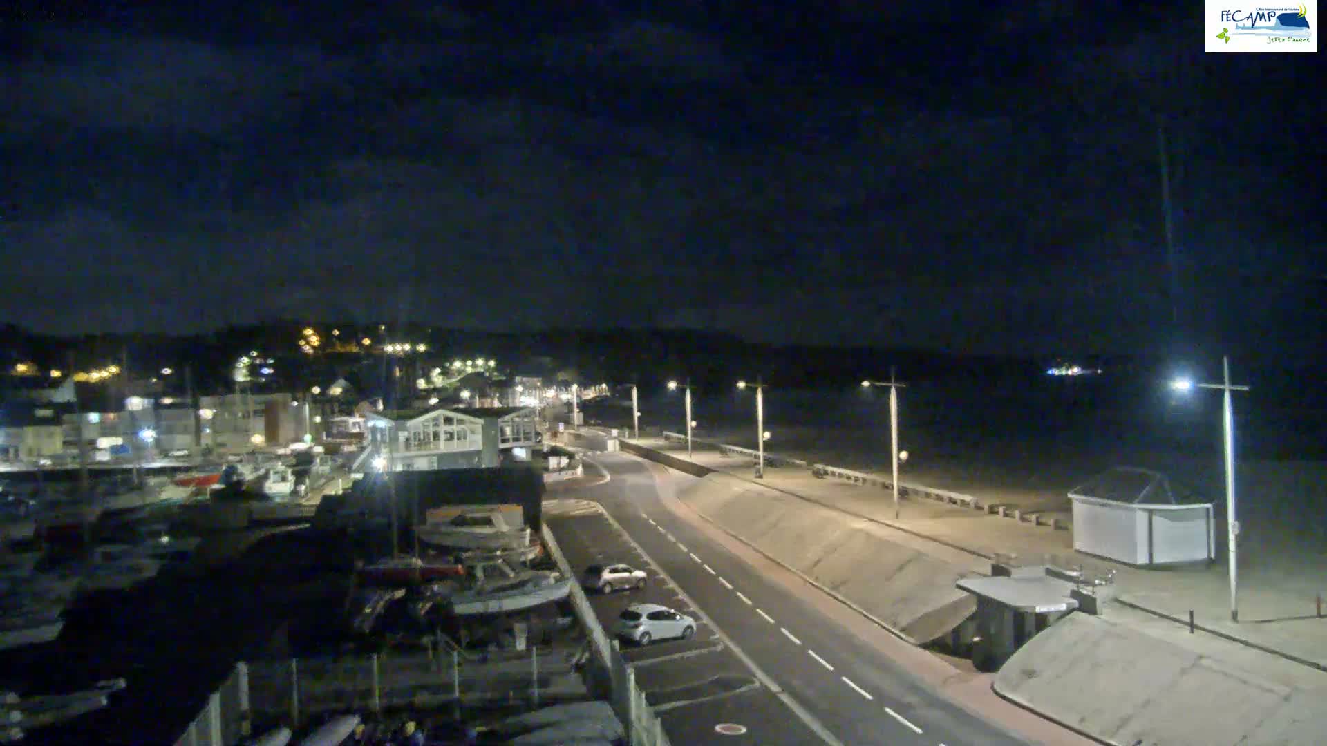 Fecamp City & Port Live Cam - Le Havre, Seine-Maritime, Normandie, France