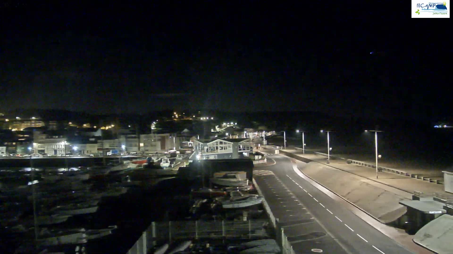 Fecamp City & Port Live Cam - Le Havre, Seine-Maritime, Normandie, France