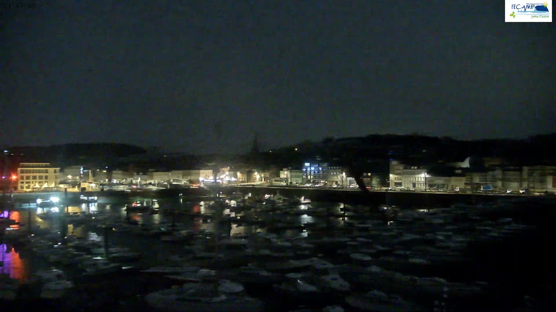 Fecamp City & Port Live Cam - Le Havre, Seine-Maritime, Normandie, France