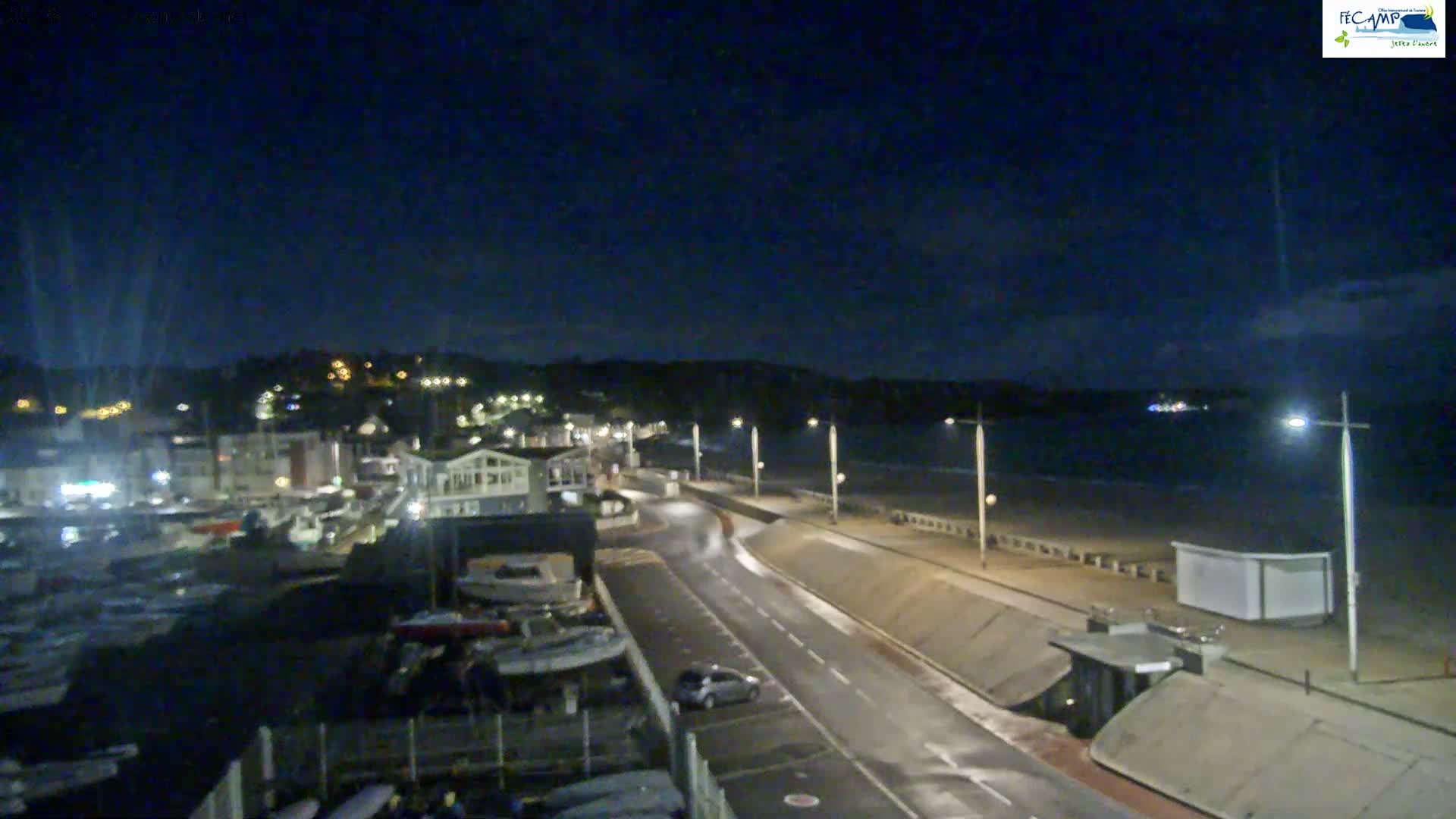 Fecamp City & Port Live Cam - Le Havre, Seine-Maritime, Normandie, France