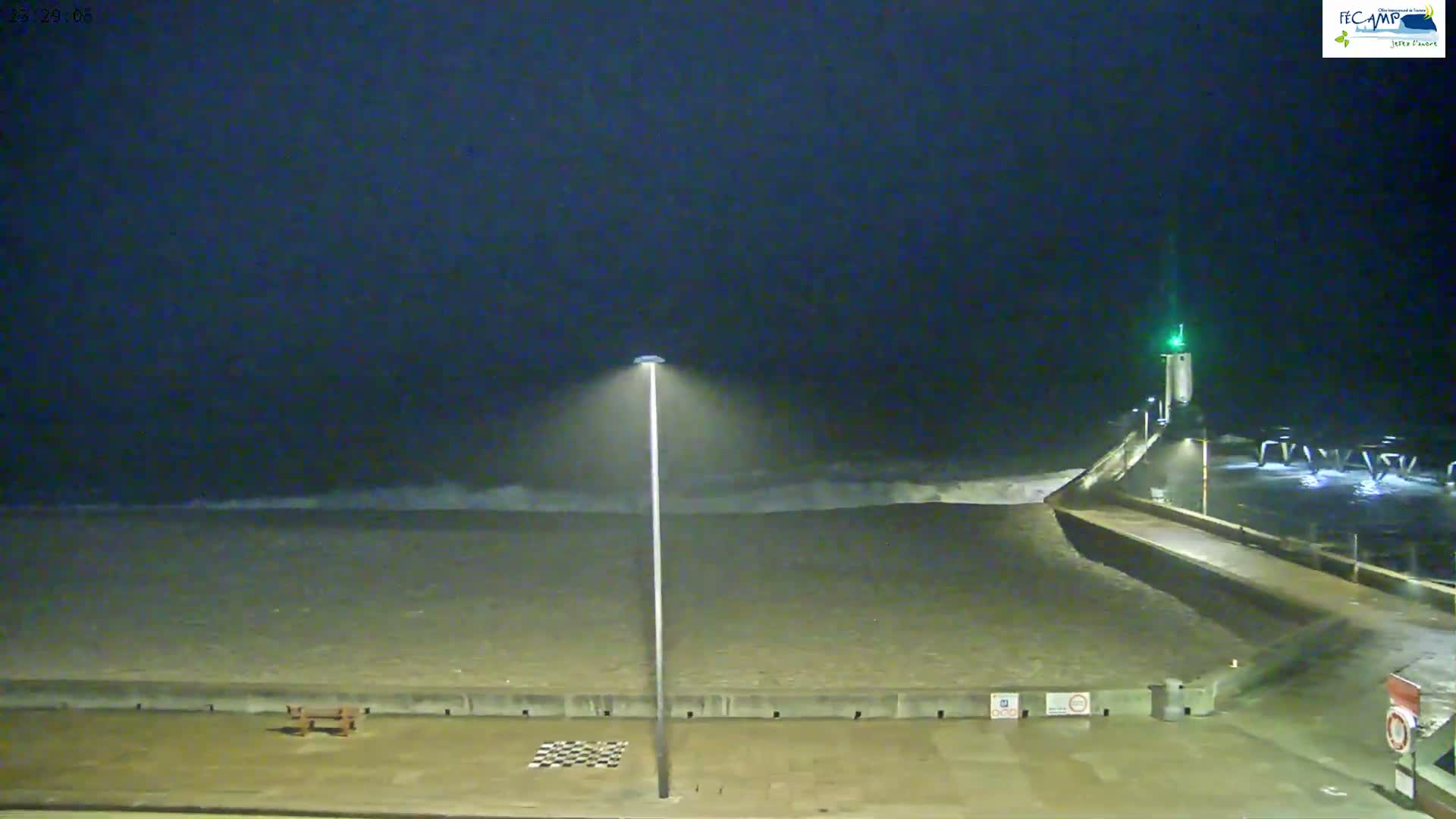 Fecamp City & Port Live Cam - Le Havre, Seine-Maritime, Normandie, France