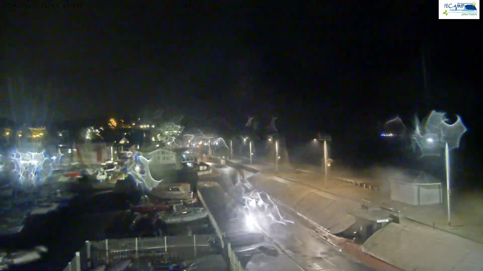 Fecamp City & Port Live Cam - Le Havre, Seine-Maritime, Normandie, France