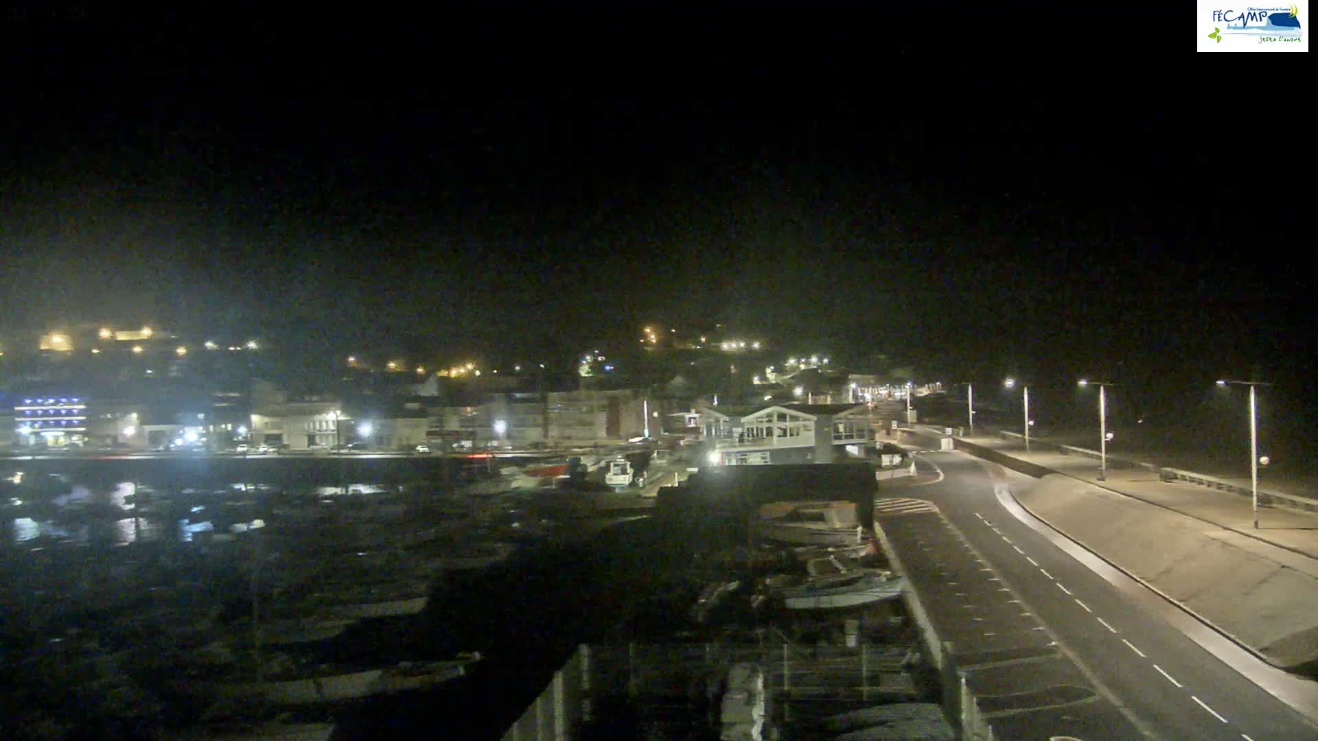 Fecamp City & Port Live Cam - Le Havre, Seine-Maritime, Normandie, France
