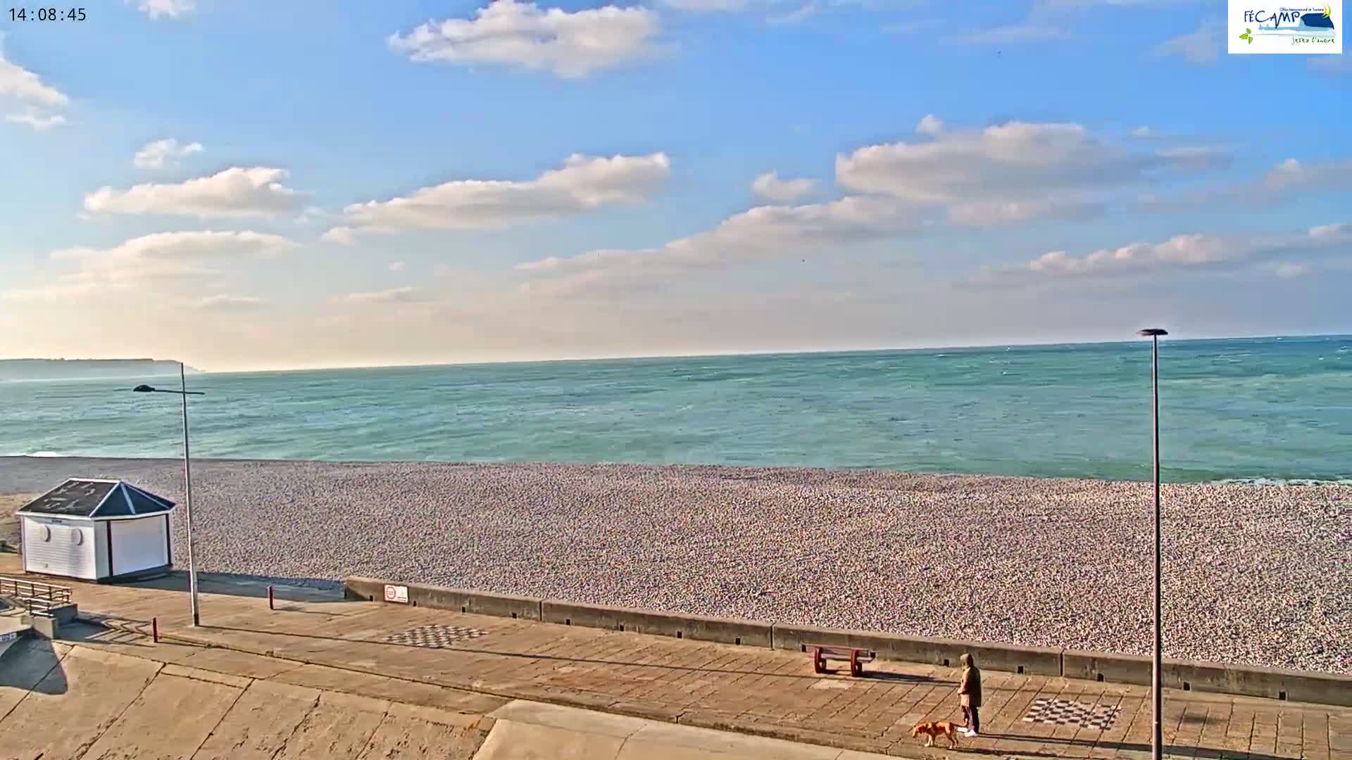 Fecamp City & Port Live Cam - Le Havre, Seine-Maritime, Normandie, France