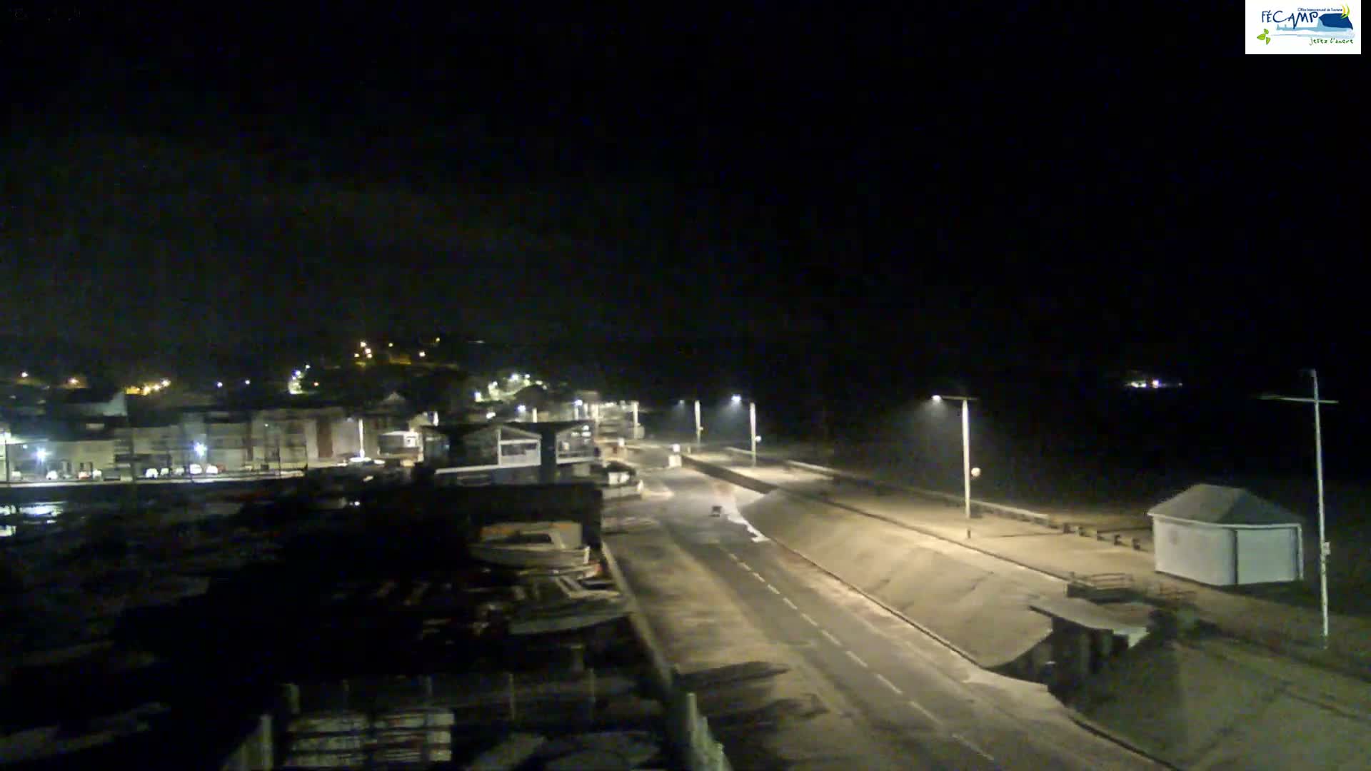 Fecamp City & Port Live Cam - Le Havre, Seine-Maritime, Normandie, France