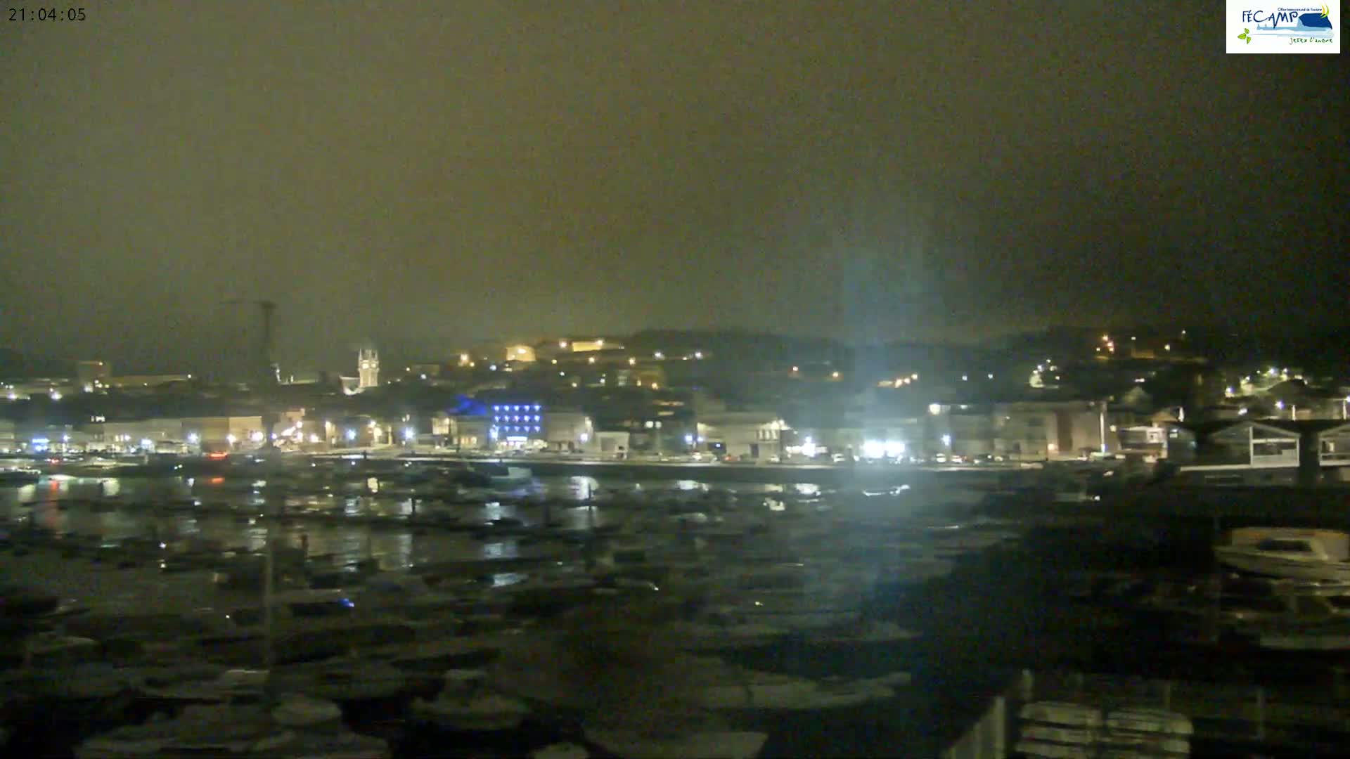 Fecamp City & Port Live Cam - Le Havre, Seine-Maritime, Normandie, France
