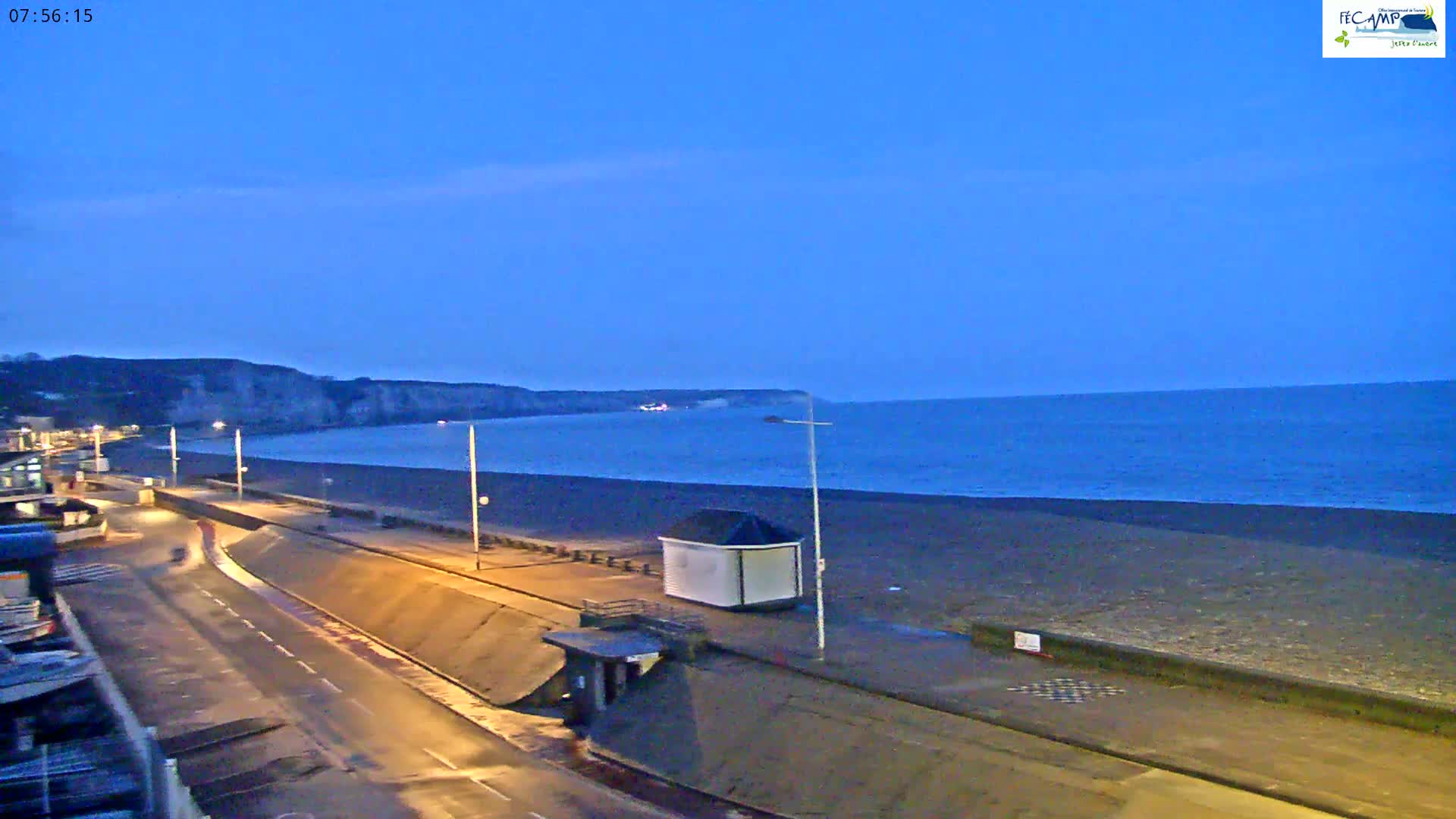 Fecamp City & Port Live Cam - Le Havre, Seine-Maritime, Normandie, France