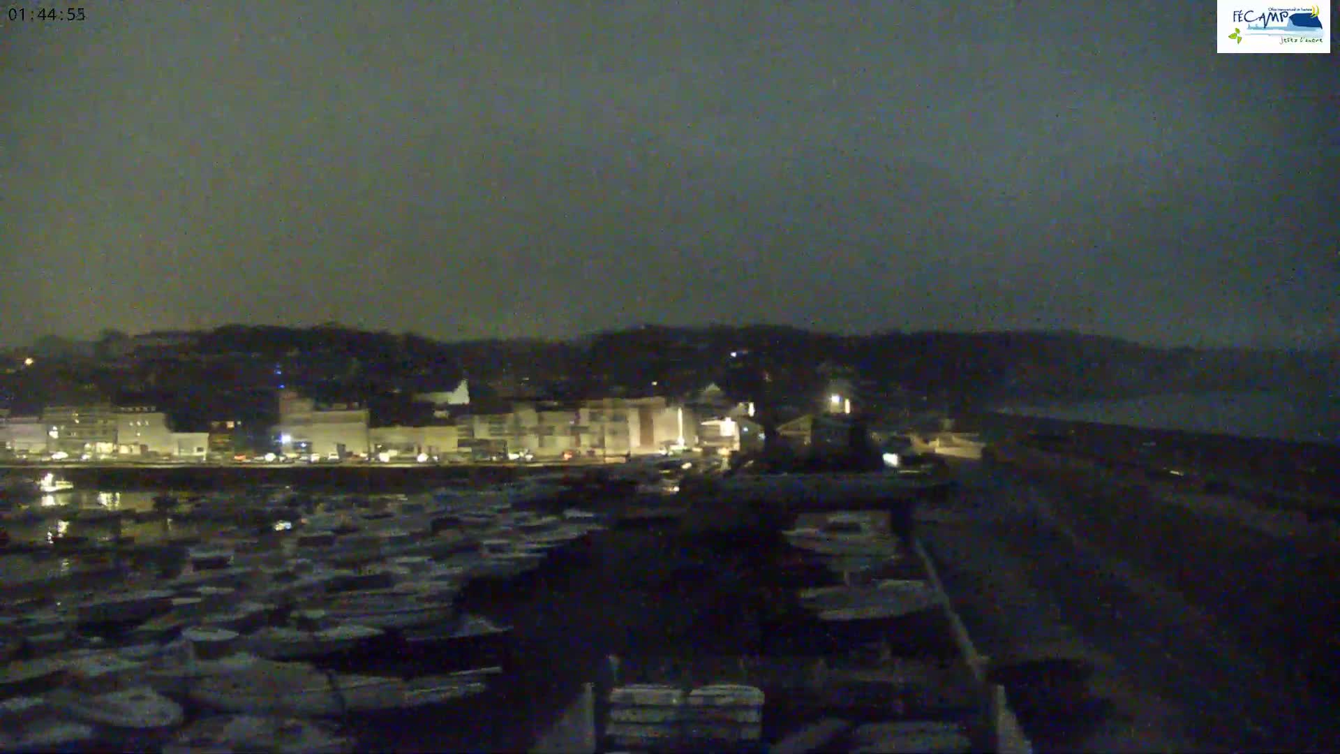 Fecamp City & Port Live Cam - Le Havre, Seine-Maritime, Normandie, France