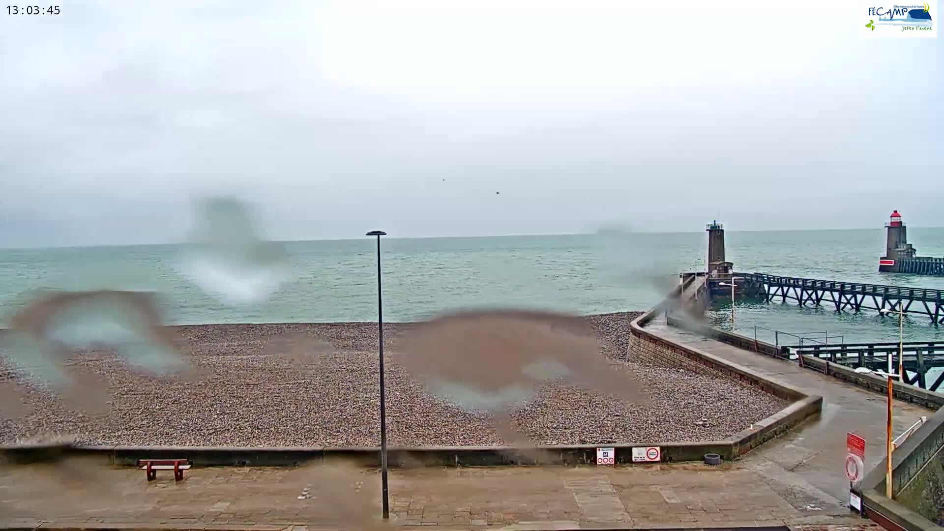 Fecamp City & Port Live Cam - Le Havre, Seine-Maritime, Normandie, France